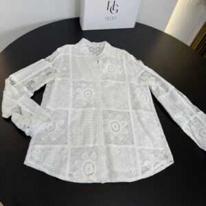 Chemise Blanche en Broderie