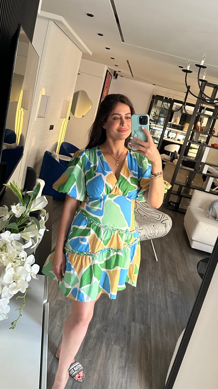Petite Robe Jaune Céladon – Image 2
