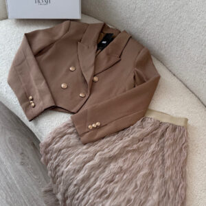 Blazer Épure Camel