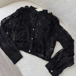 Chemise Dentelle Noire