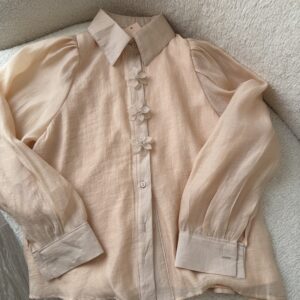 Chemise Florale Saumon