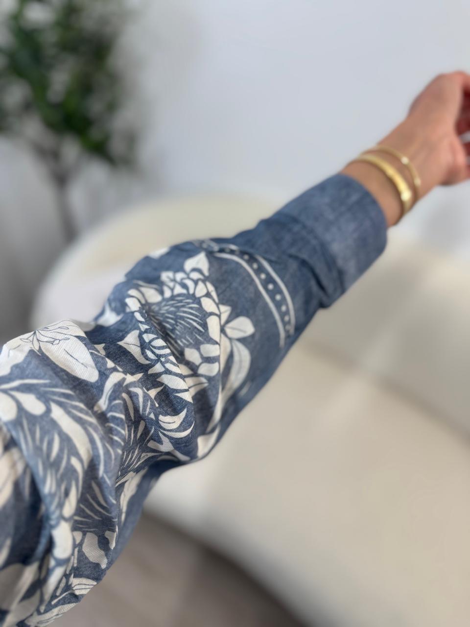 Ensemble Bleu Fleur – Image 5
