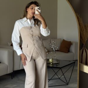 Ensemble Bustier Chemise Intégrée