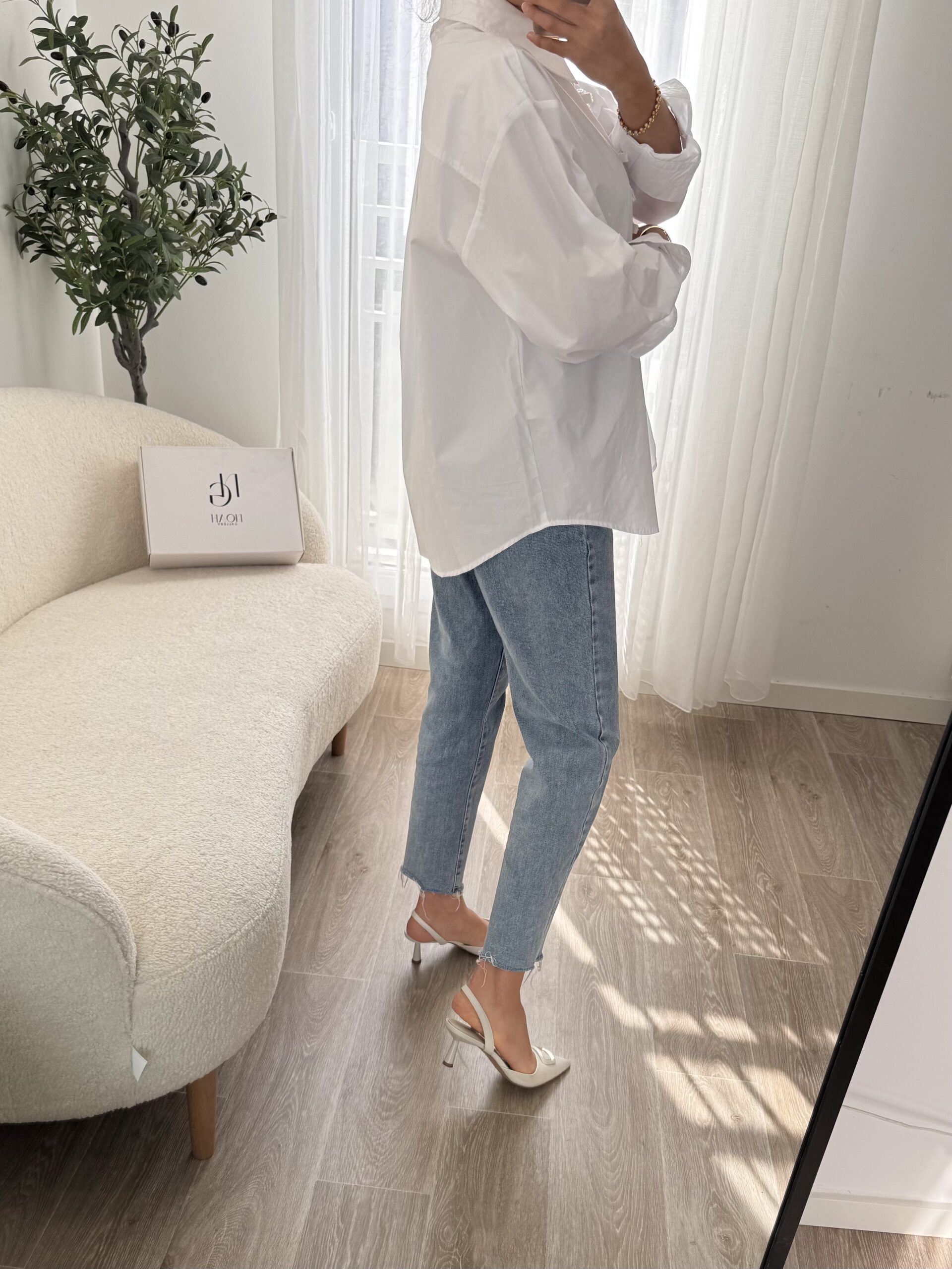 Chemise Blanche Papillon – Image 10