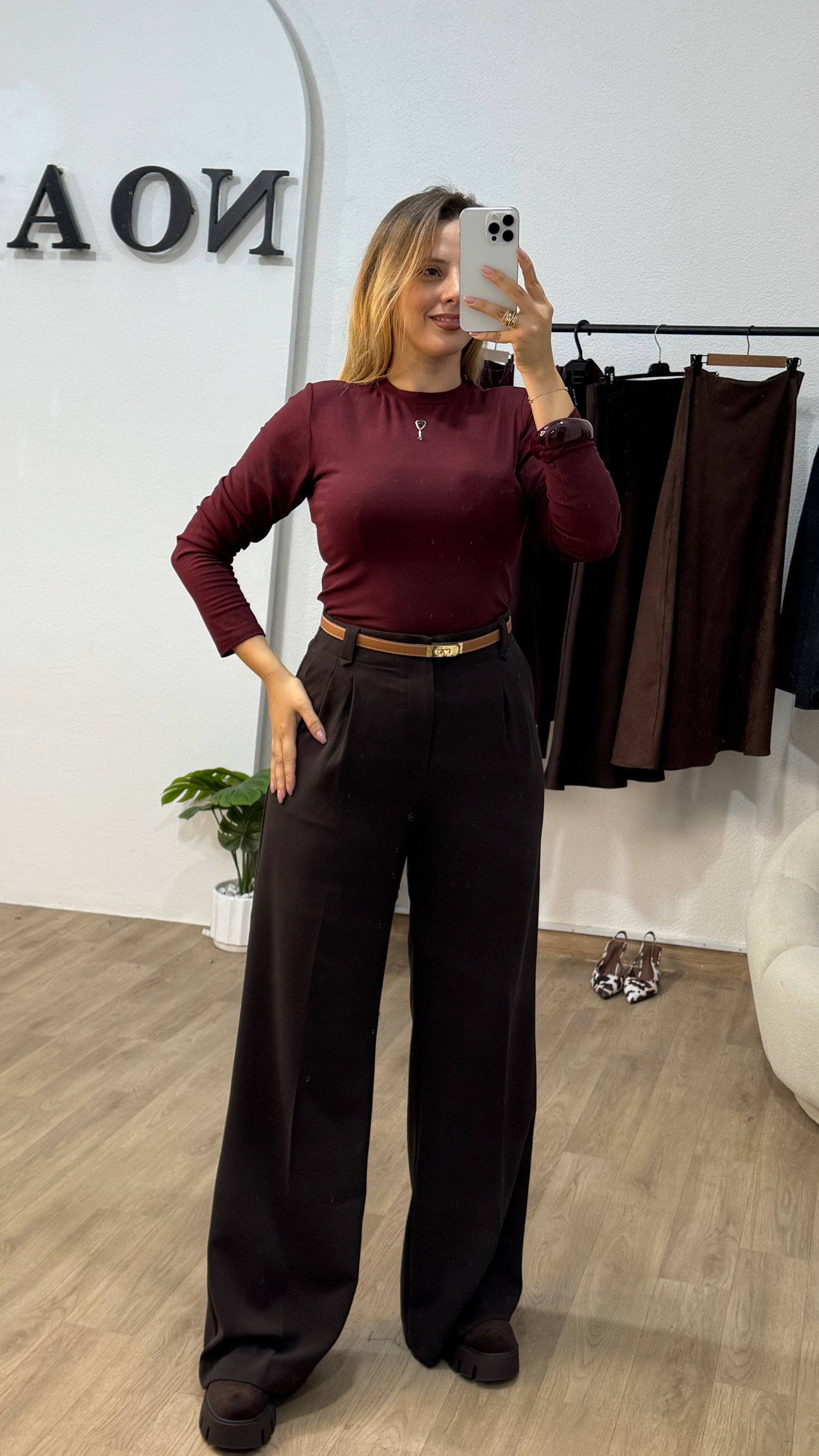 Pantalon Fluide Tailleur