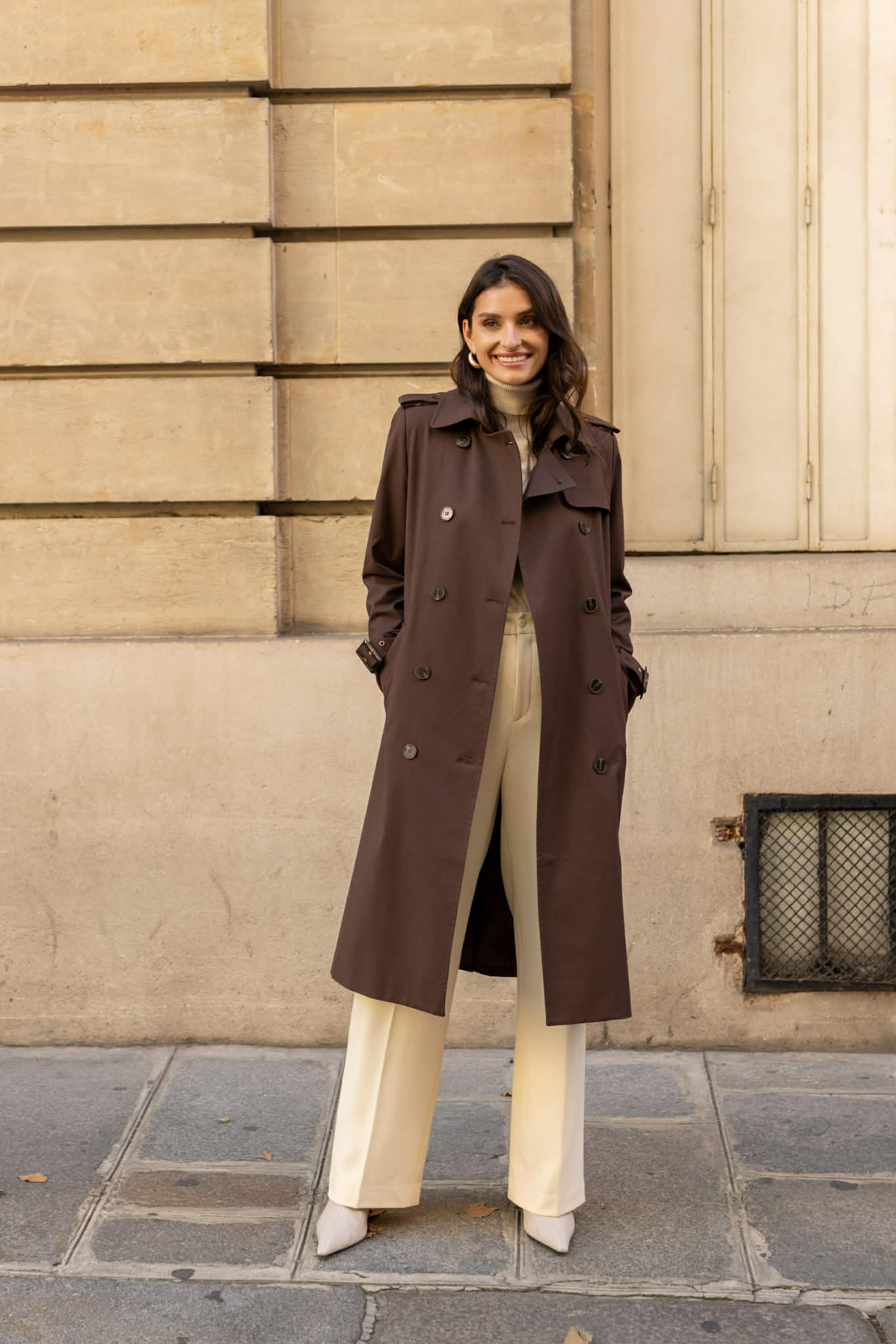 Trench Chocolat Premium