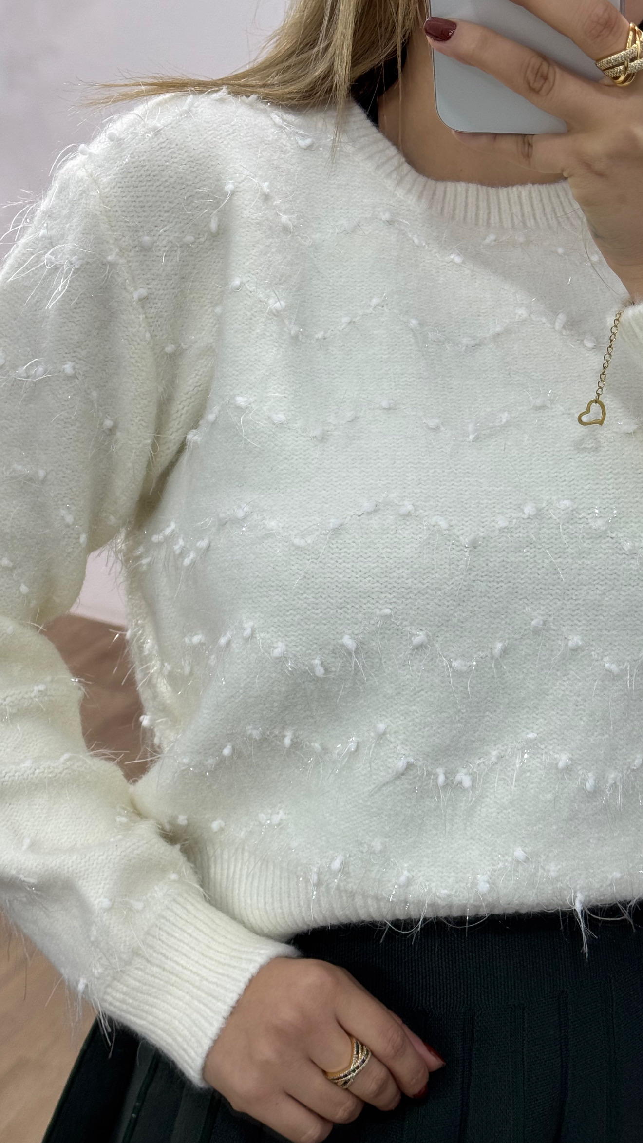 Pull Blanc Neige – Image 5