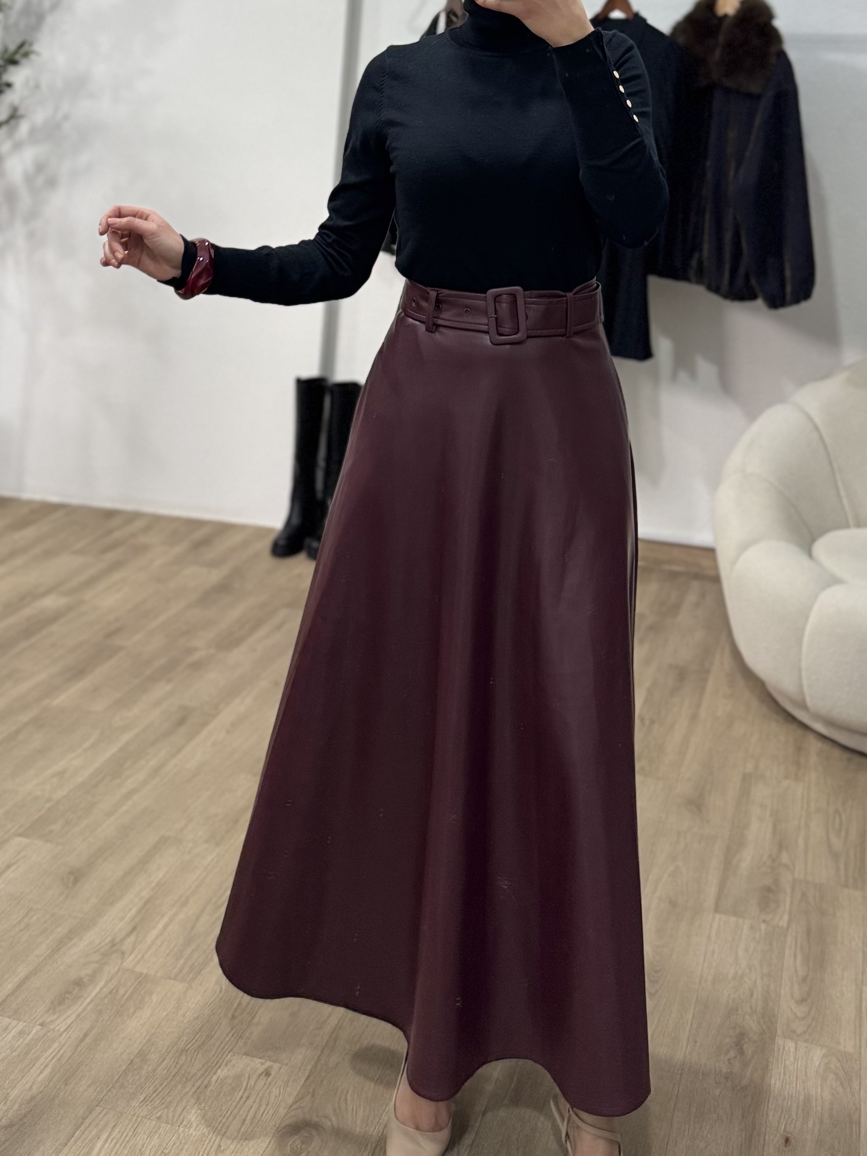 Jupe longue Aura – Image 4
