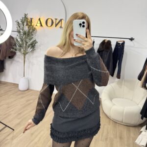 Pull Bardot Argyle