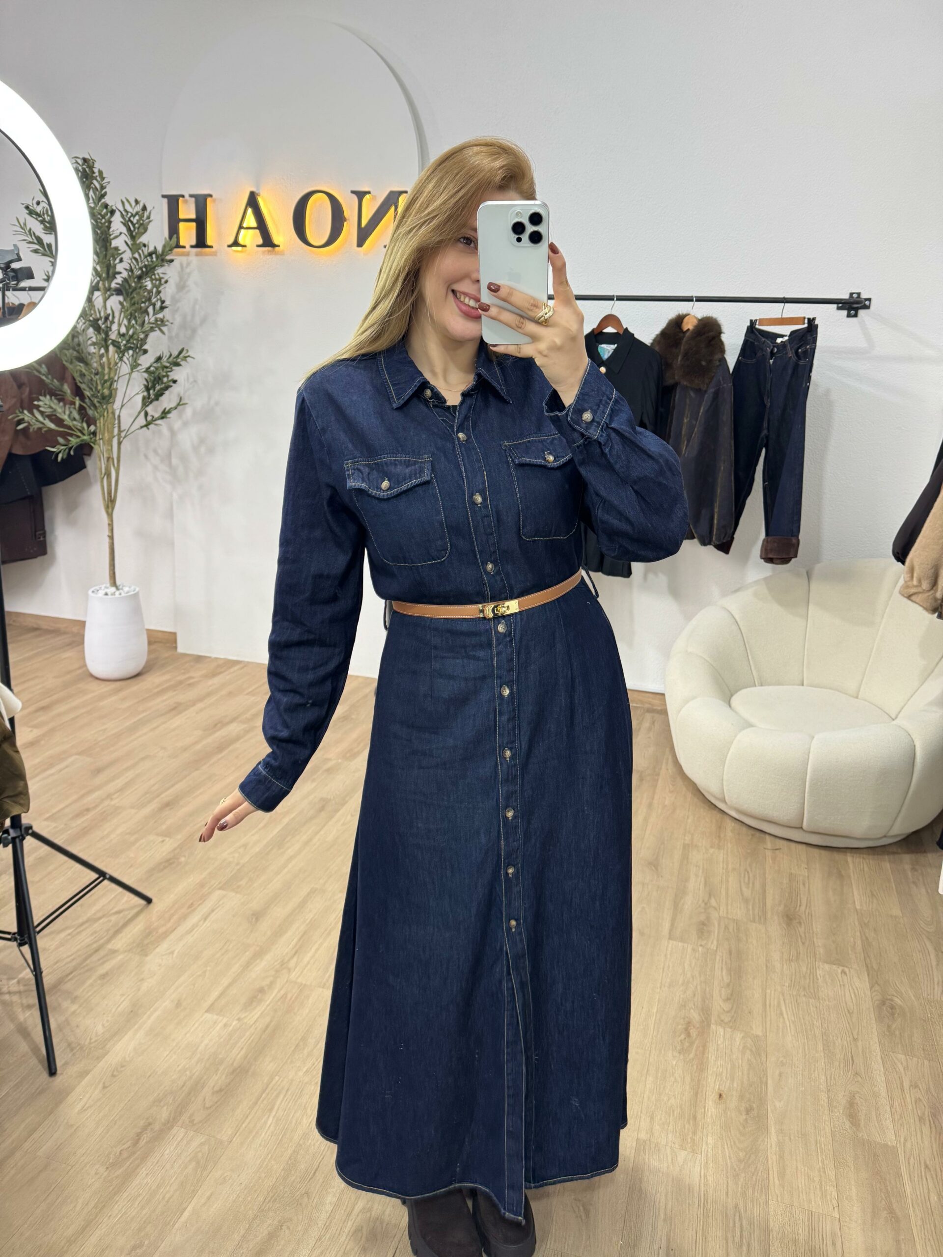 Robe Denim Chic