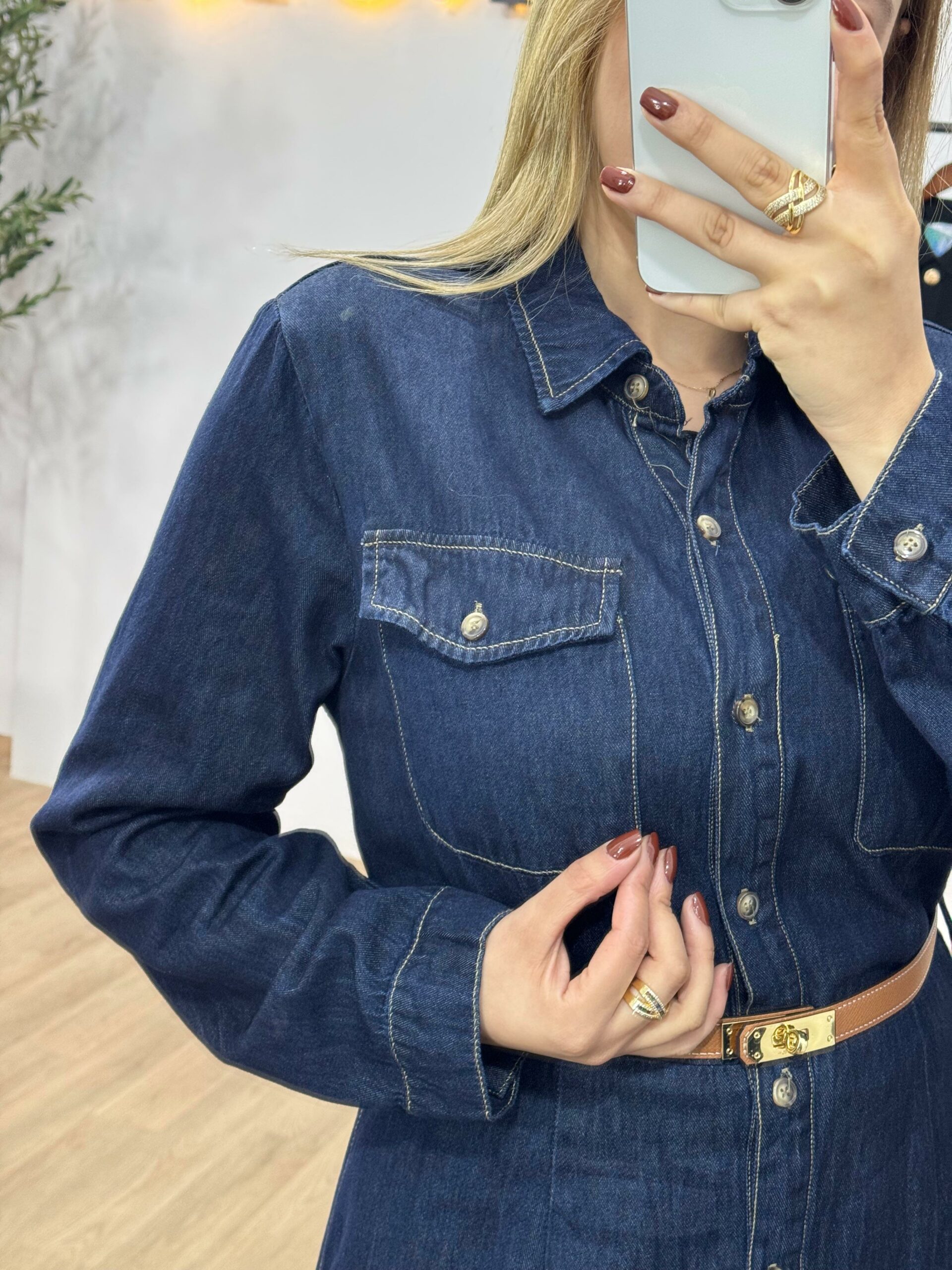 Robe Denim Chic – Image 2