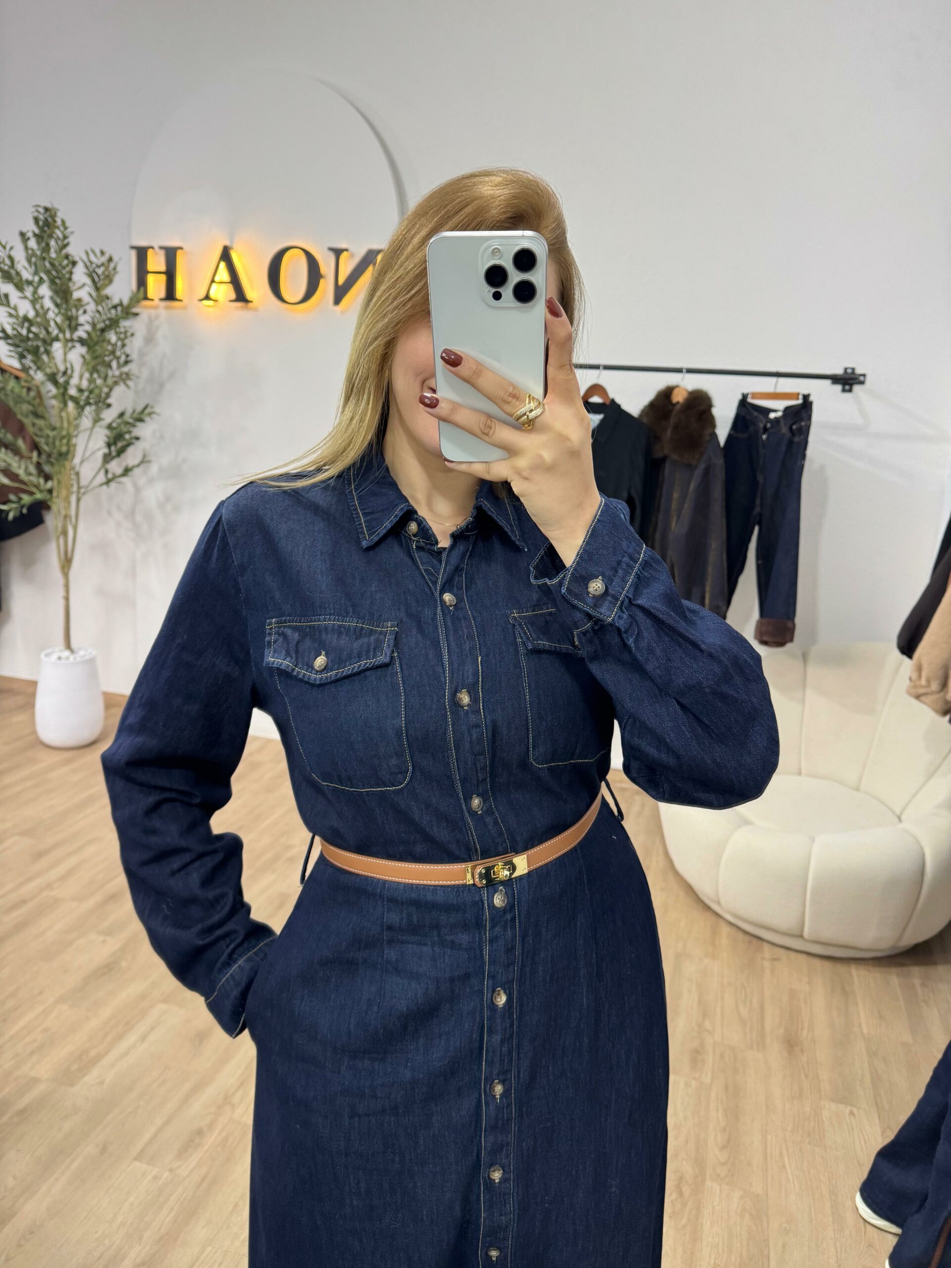Robe Denim Chic – Image 3