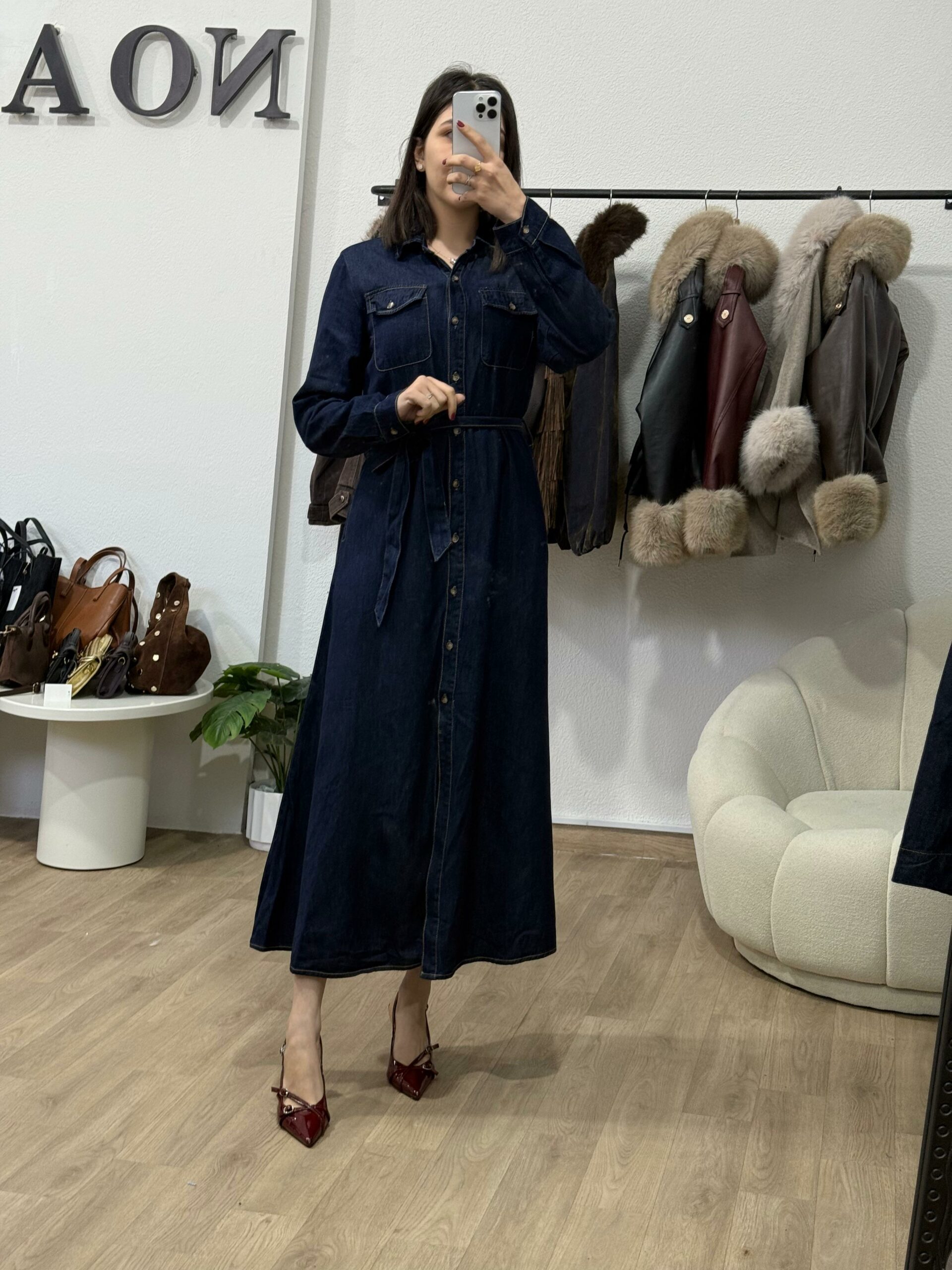 Robe Denim Chic – Image 6