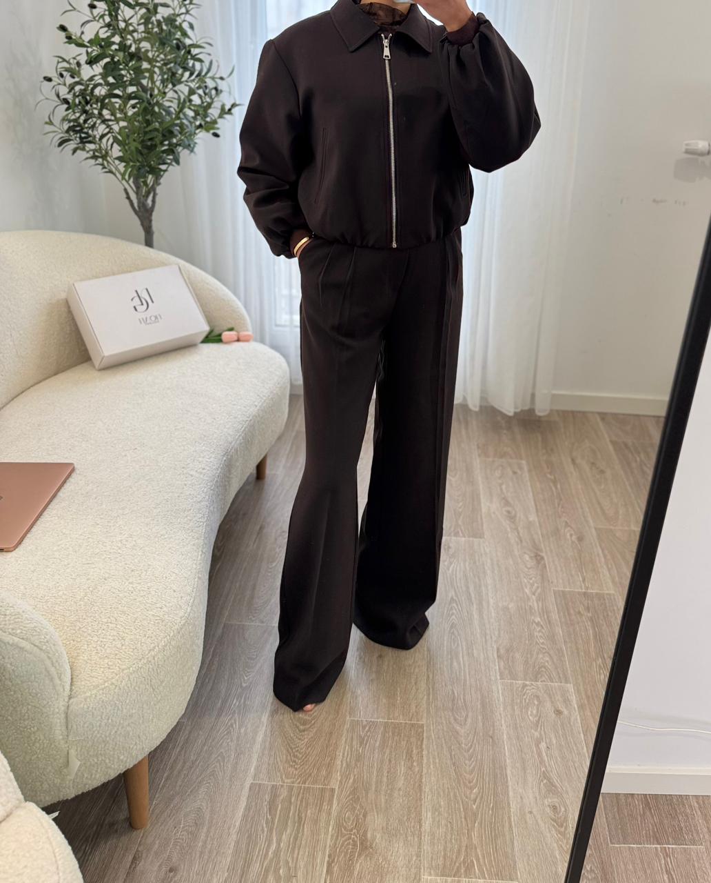 Veste Marron Élégance – Image 9