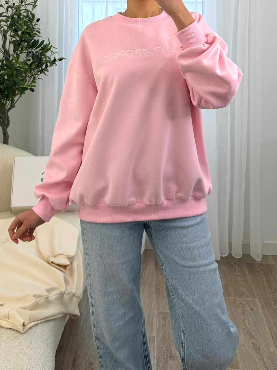 Pull Blush & Cream – Image 9