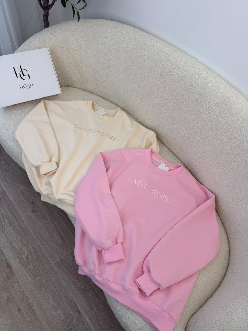 Pull Blush & Cream