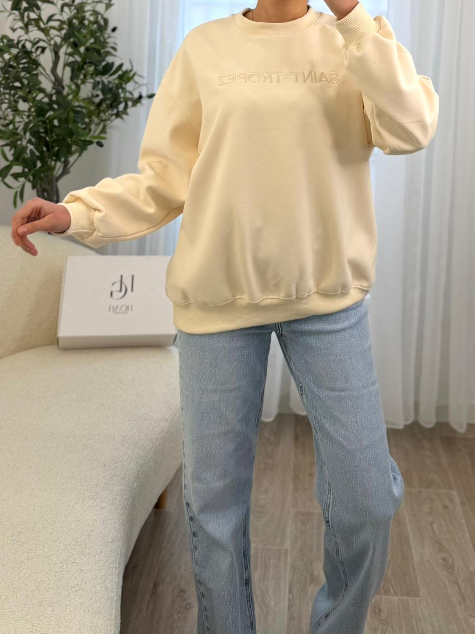 Pull Blush & Cream – Image 4