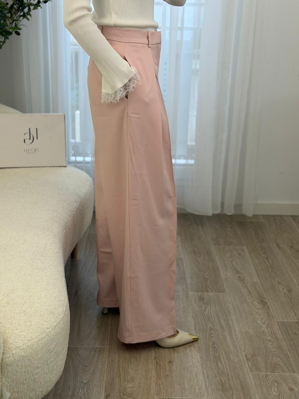 Pantalon Rose Blush Chic – Image 4