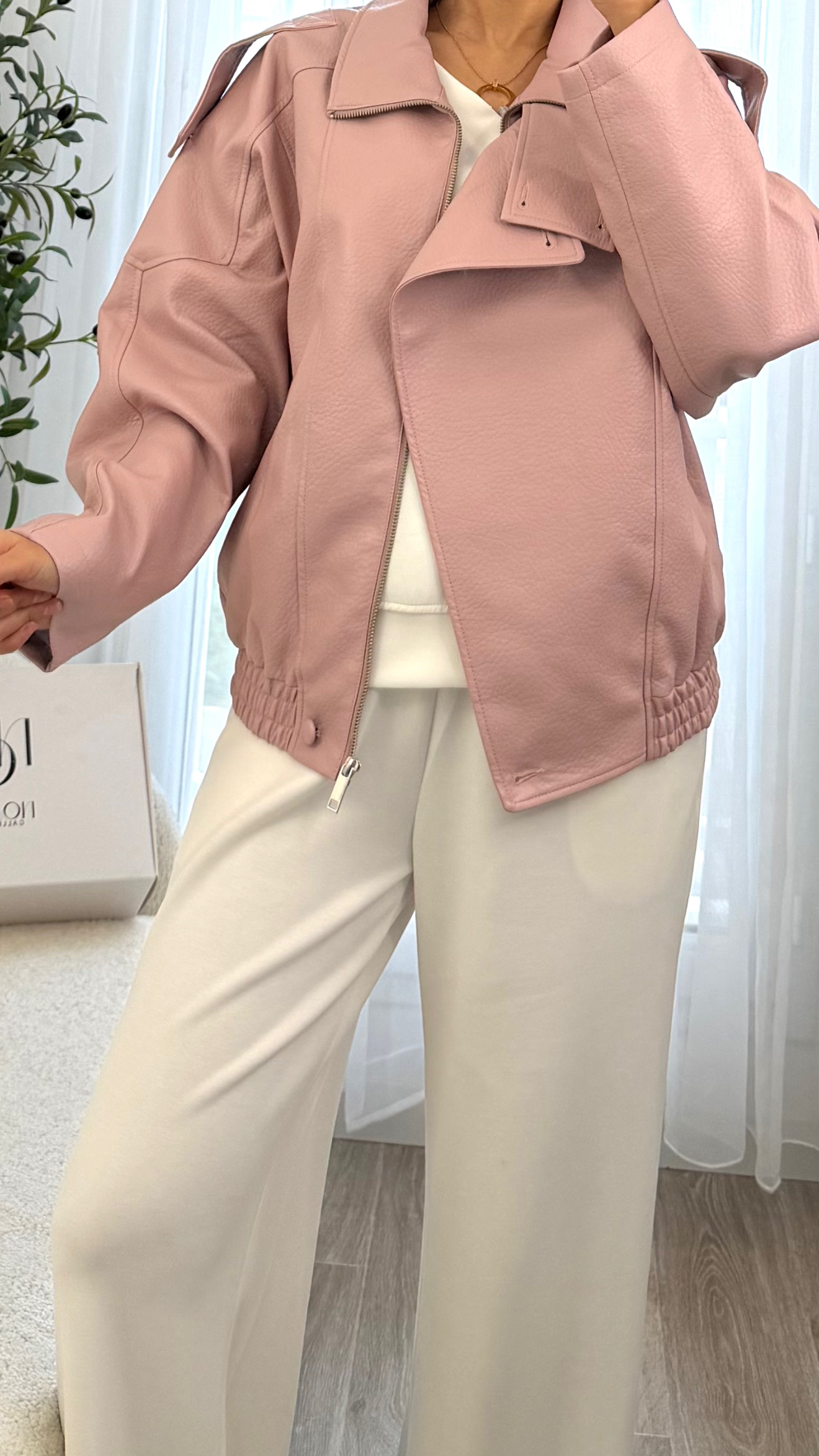 Veste Élégance Rose