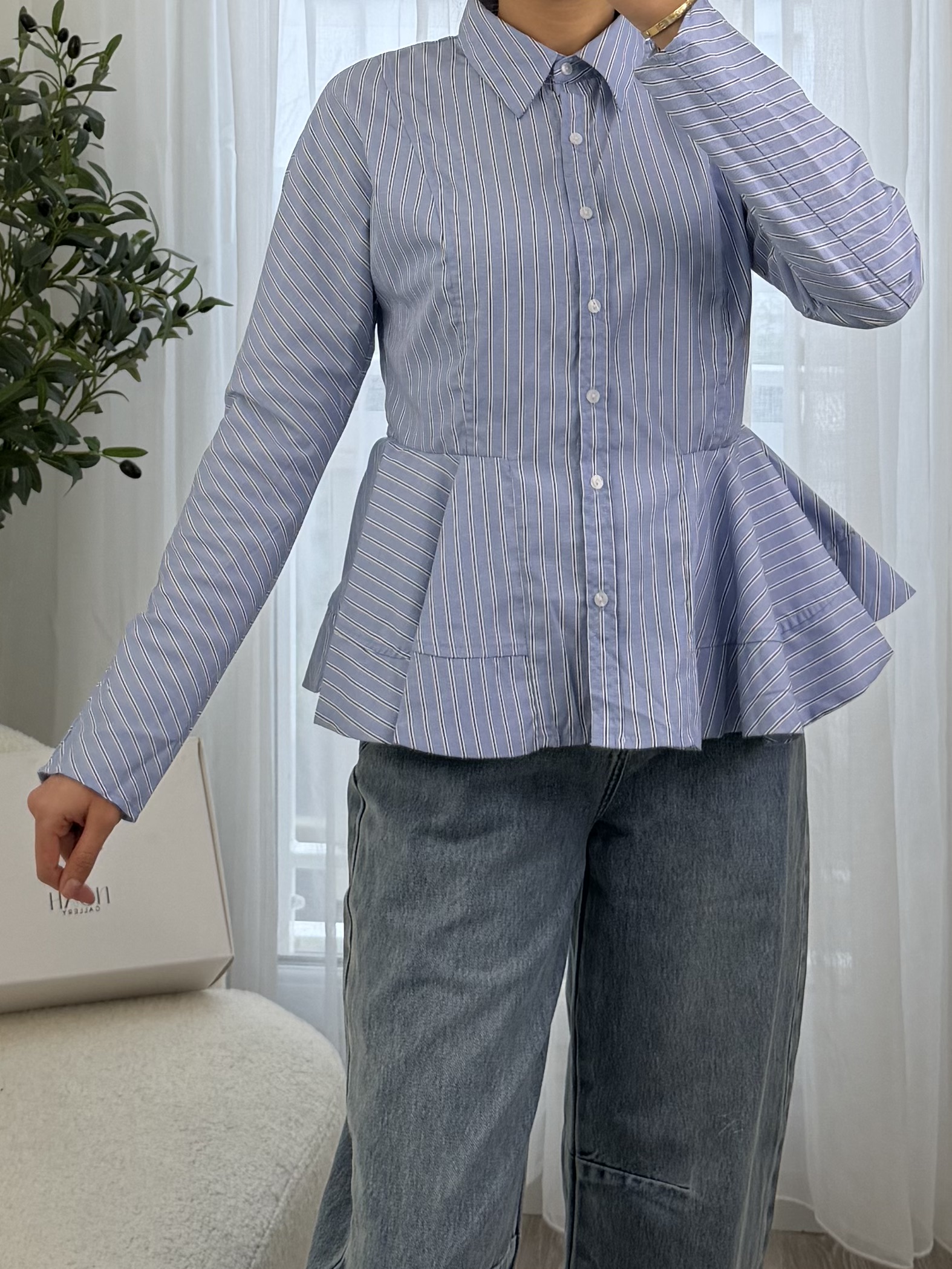 Chemise Bella Rayée – Image 7