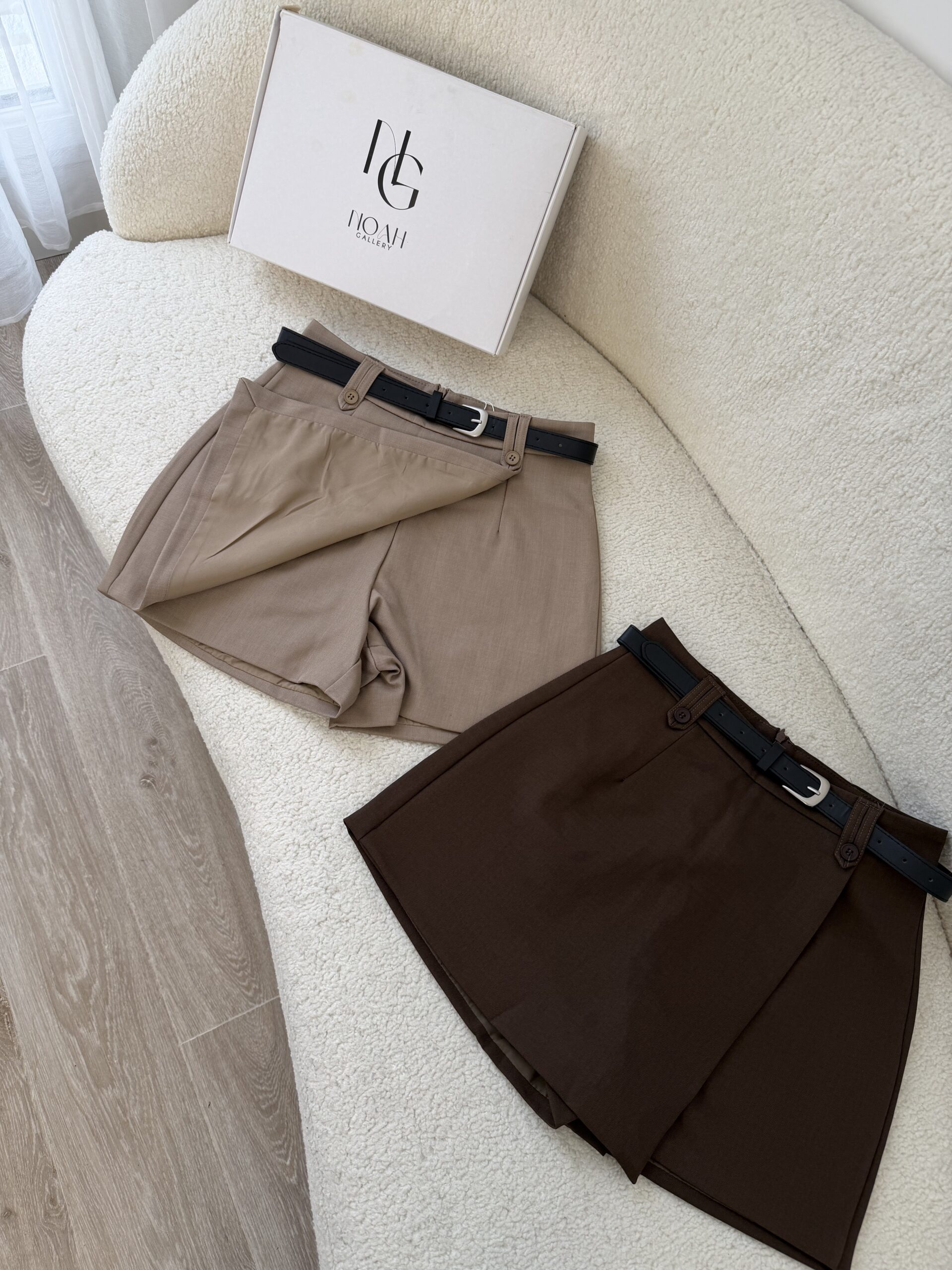Short Tailleur Chic Ceinturé – Image 7