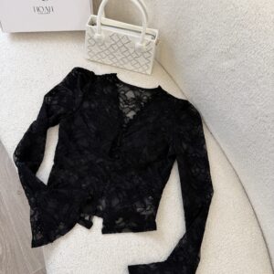 Chemise Noir Dentelle