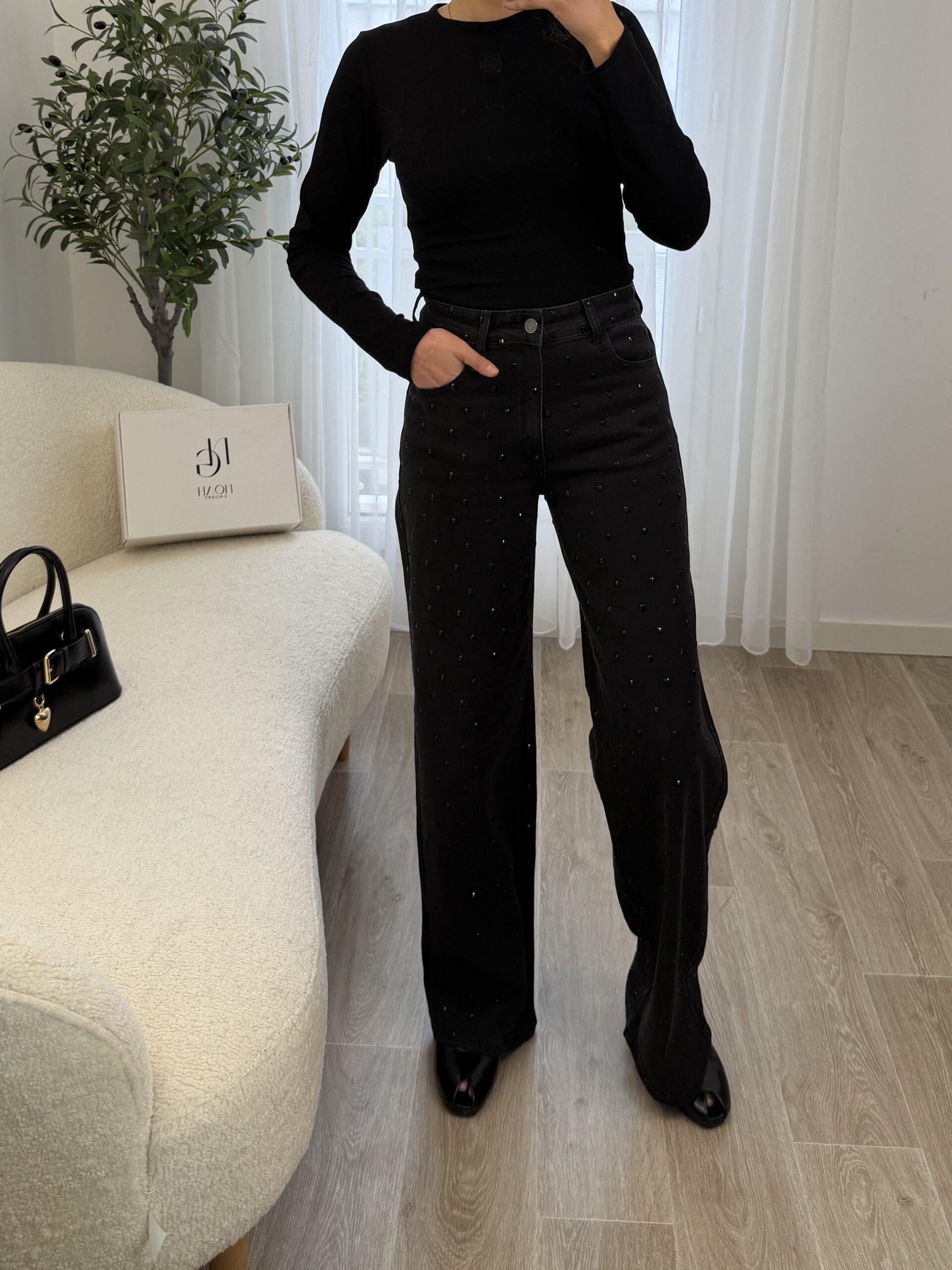 Jean Black Crystal – Image 12