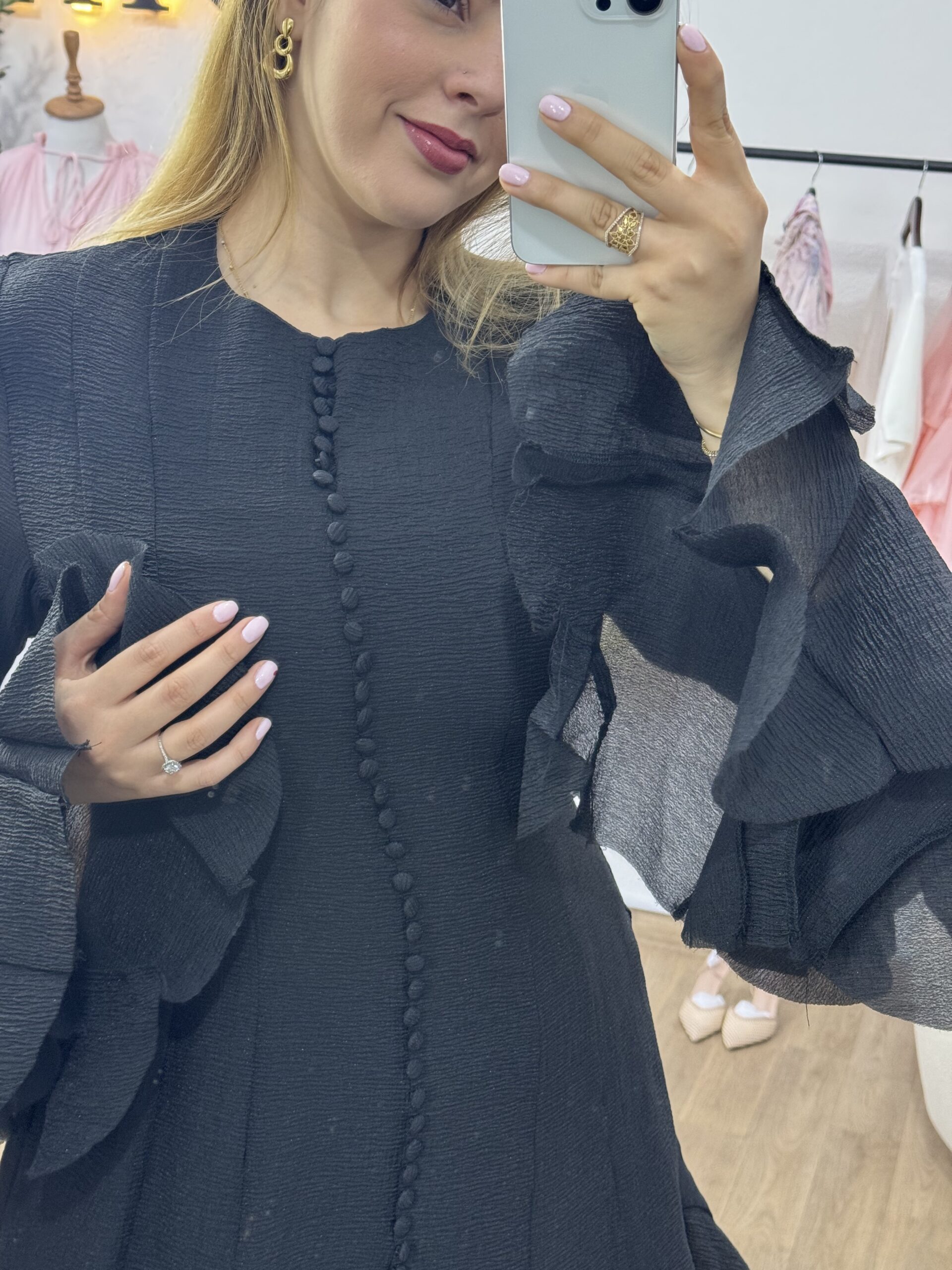Robe Élégance Volantée – Image 20