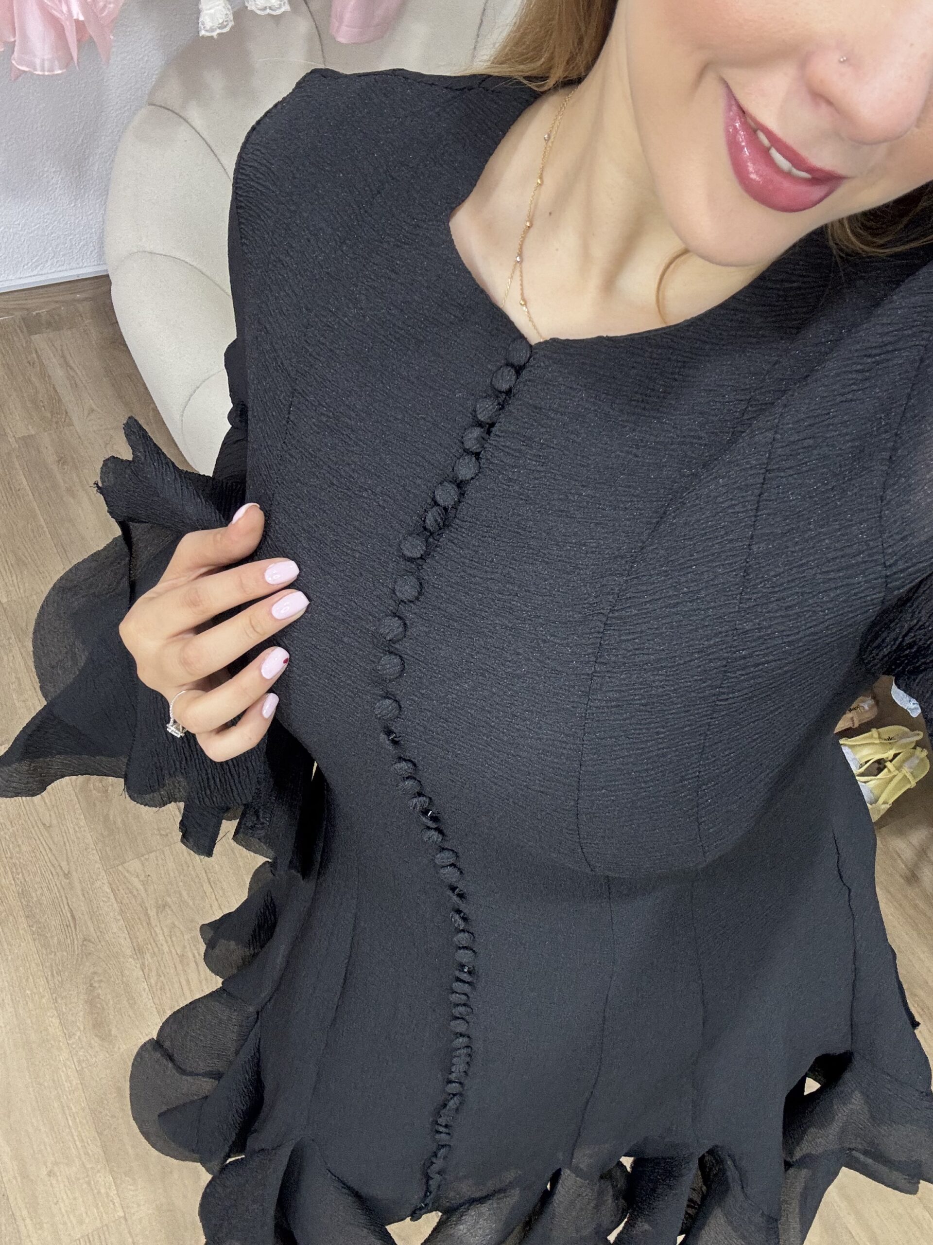 Robe Élégance Volantée – Image 22