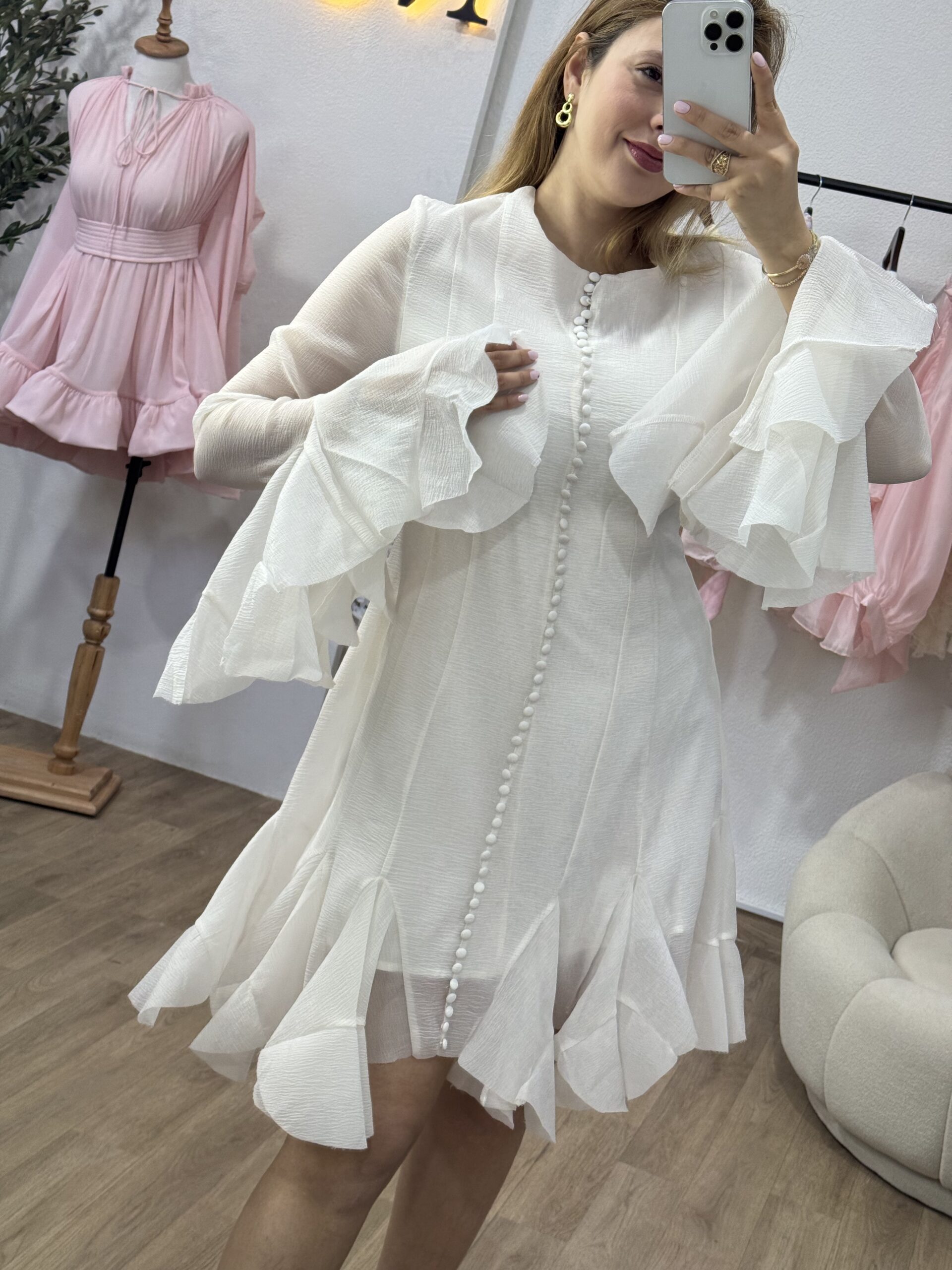 Robe Élégance Volantée – Image 16