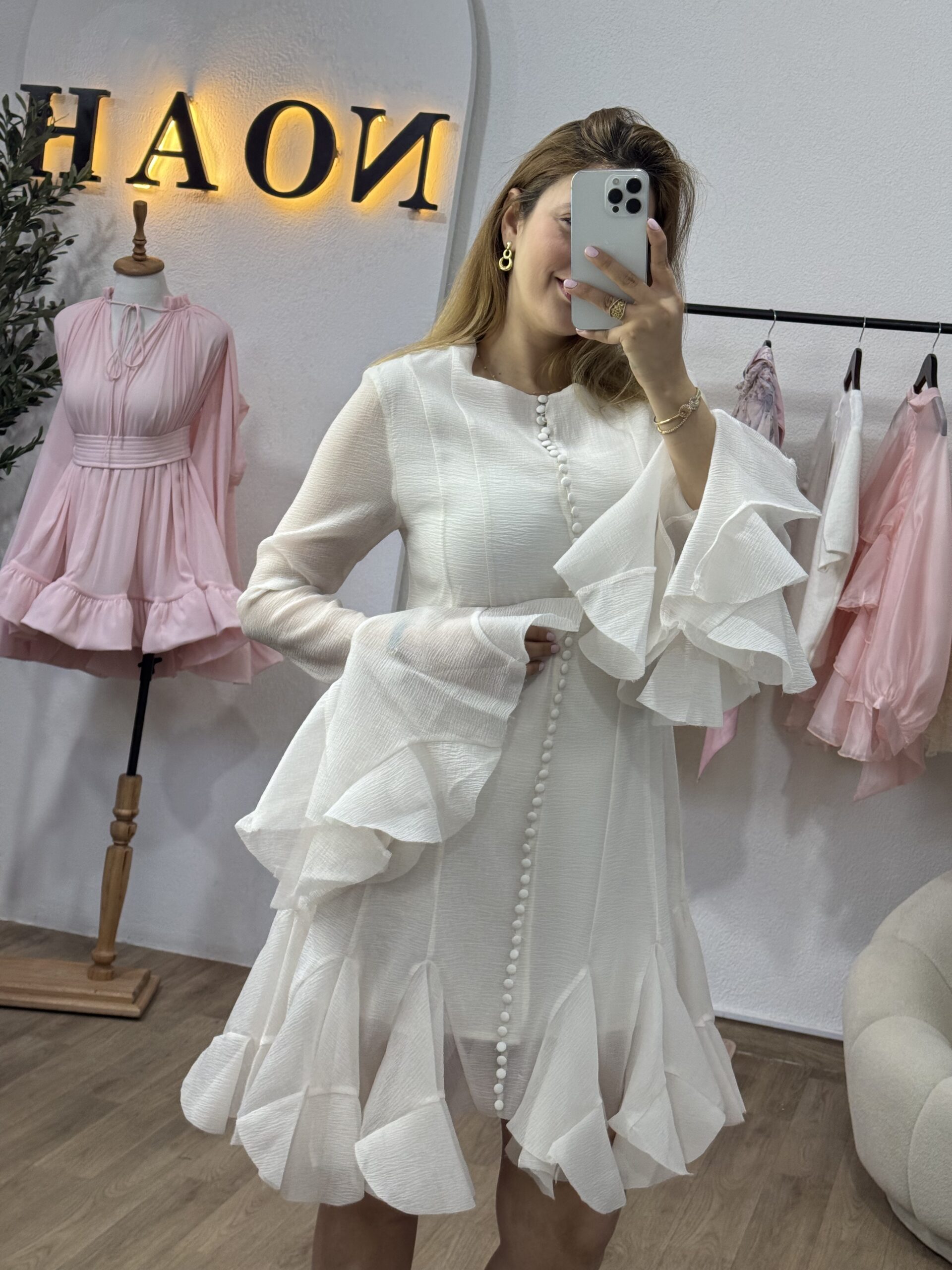 Robe Élégance Volantée – Image 11
