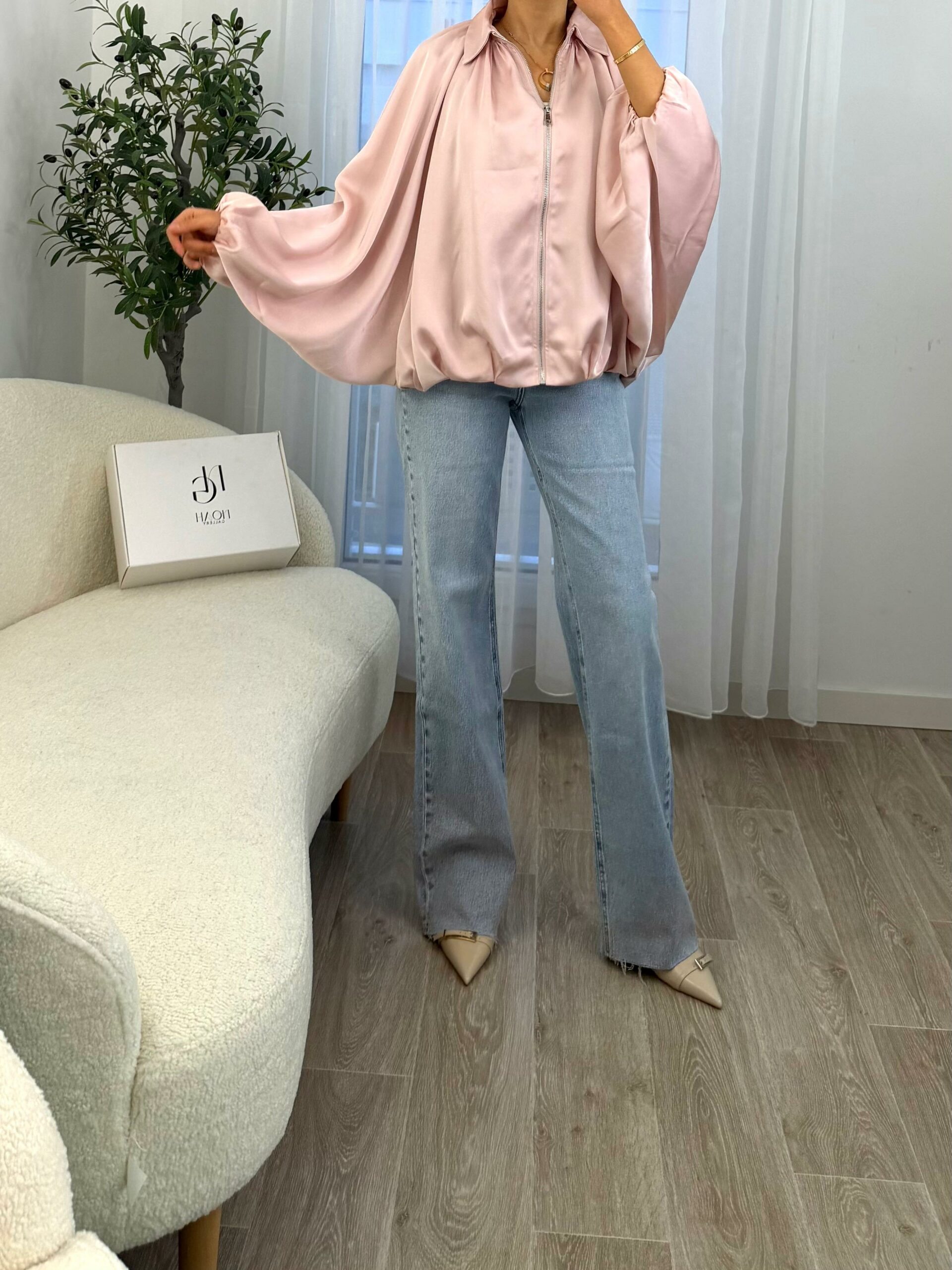 Blouson Satin Élégance – Image 2