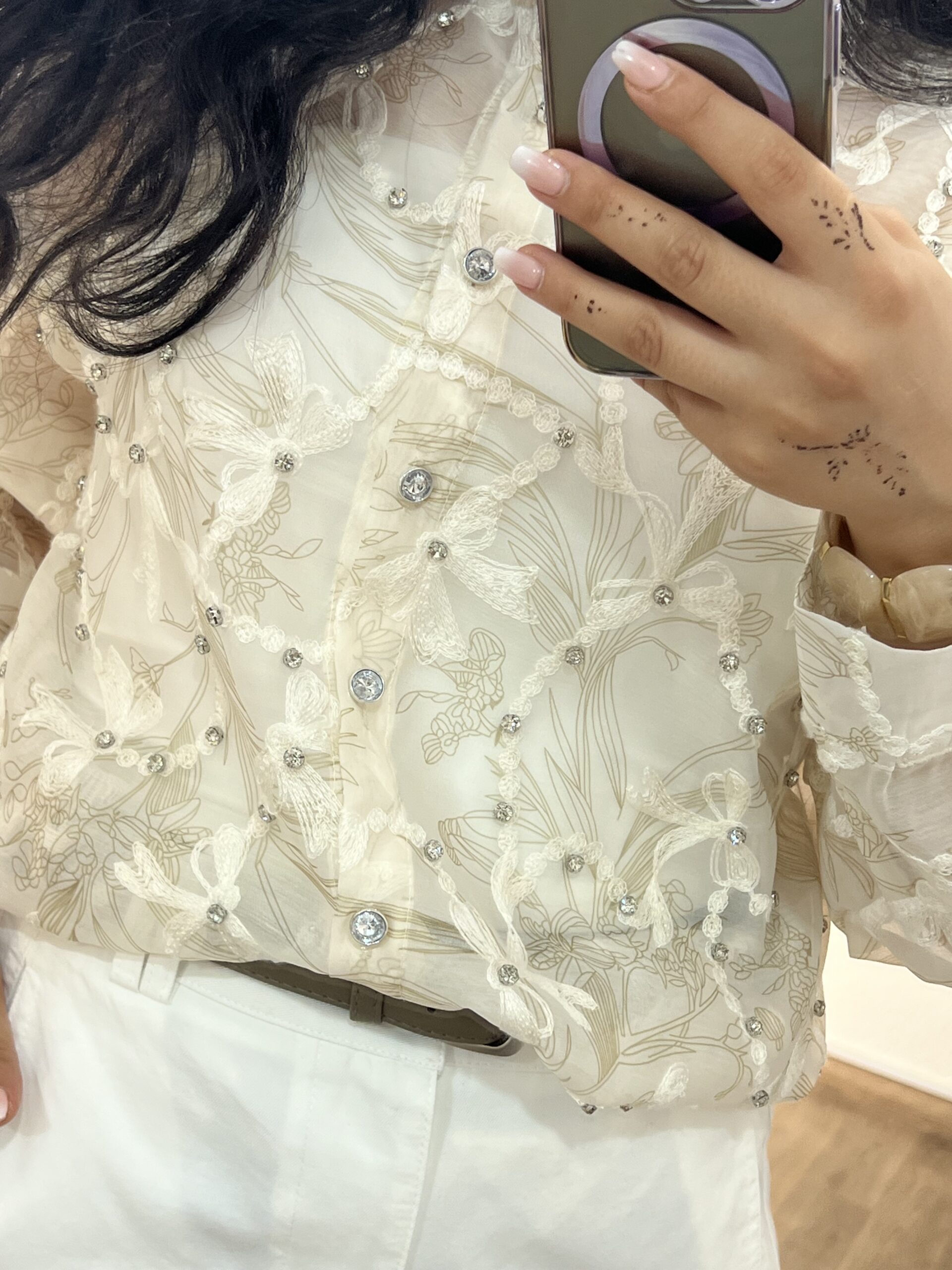 Chemise Crystal Flower – Image 8