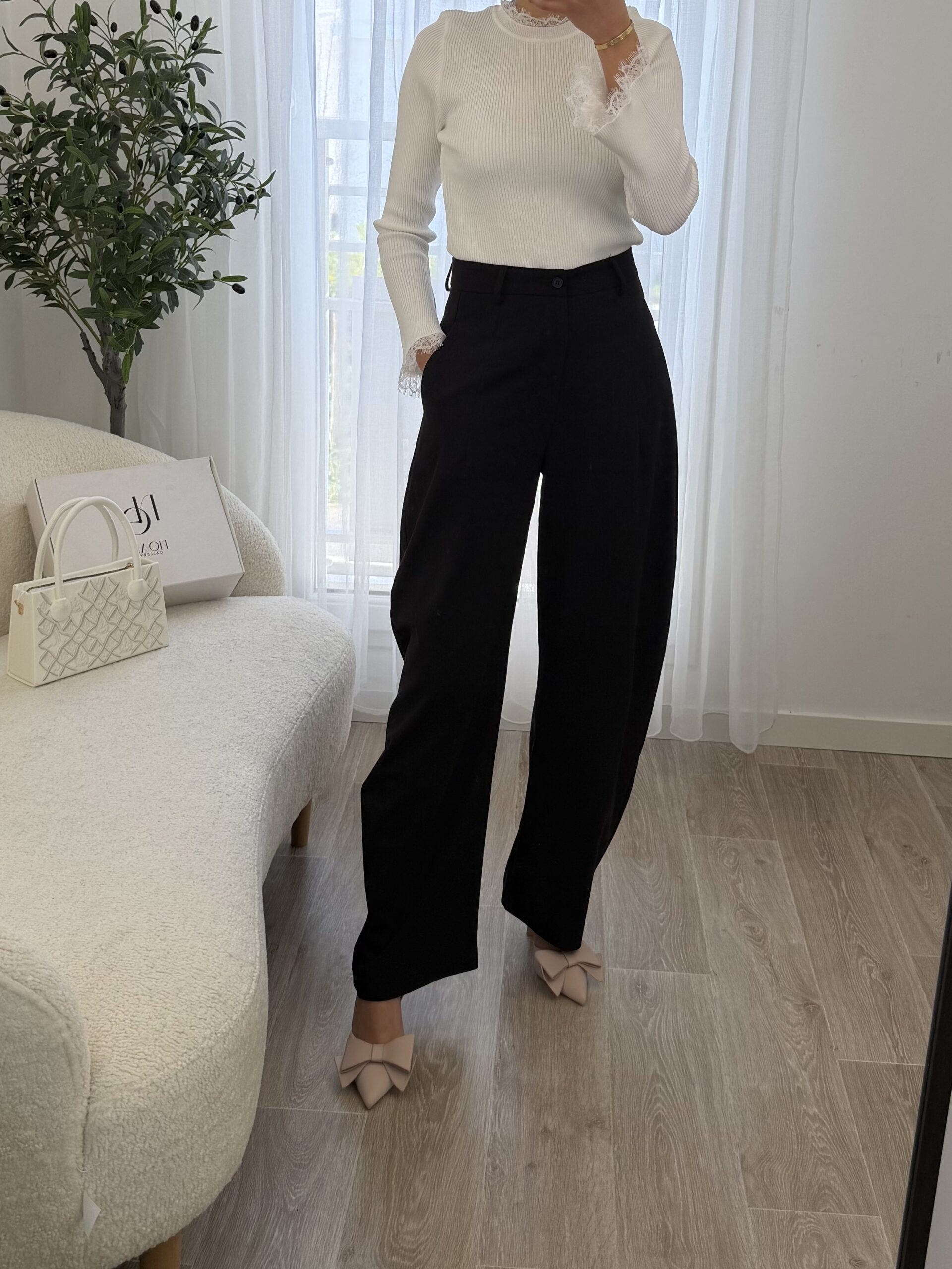 Pantalon Ballon Taille Haute – Image 9