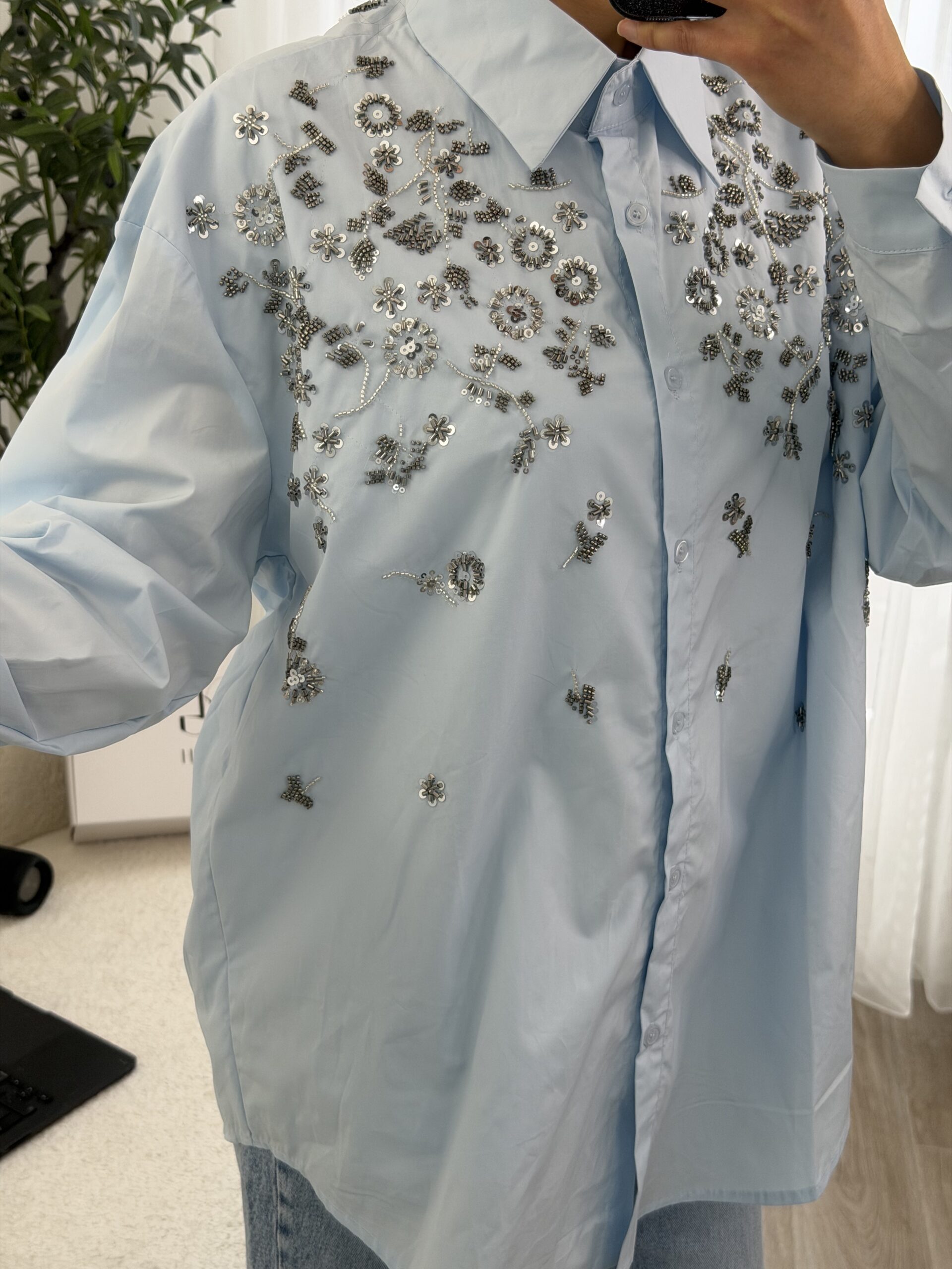 Chemise Floréa Strass – Image 2