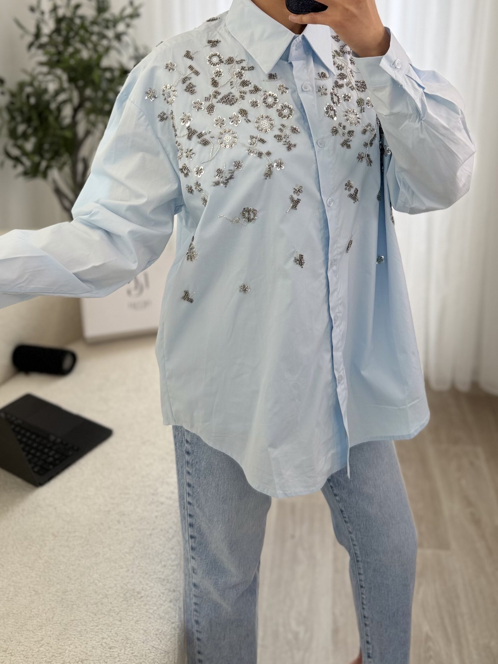 Chemise Floréa Strass – Image 4