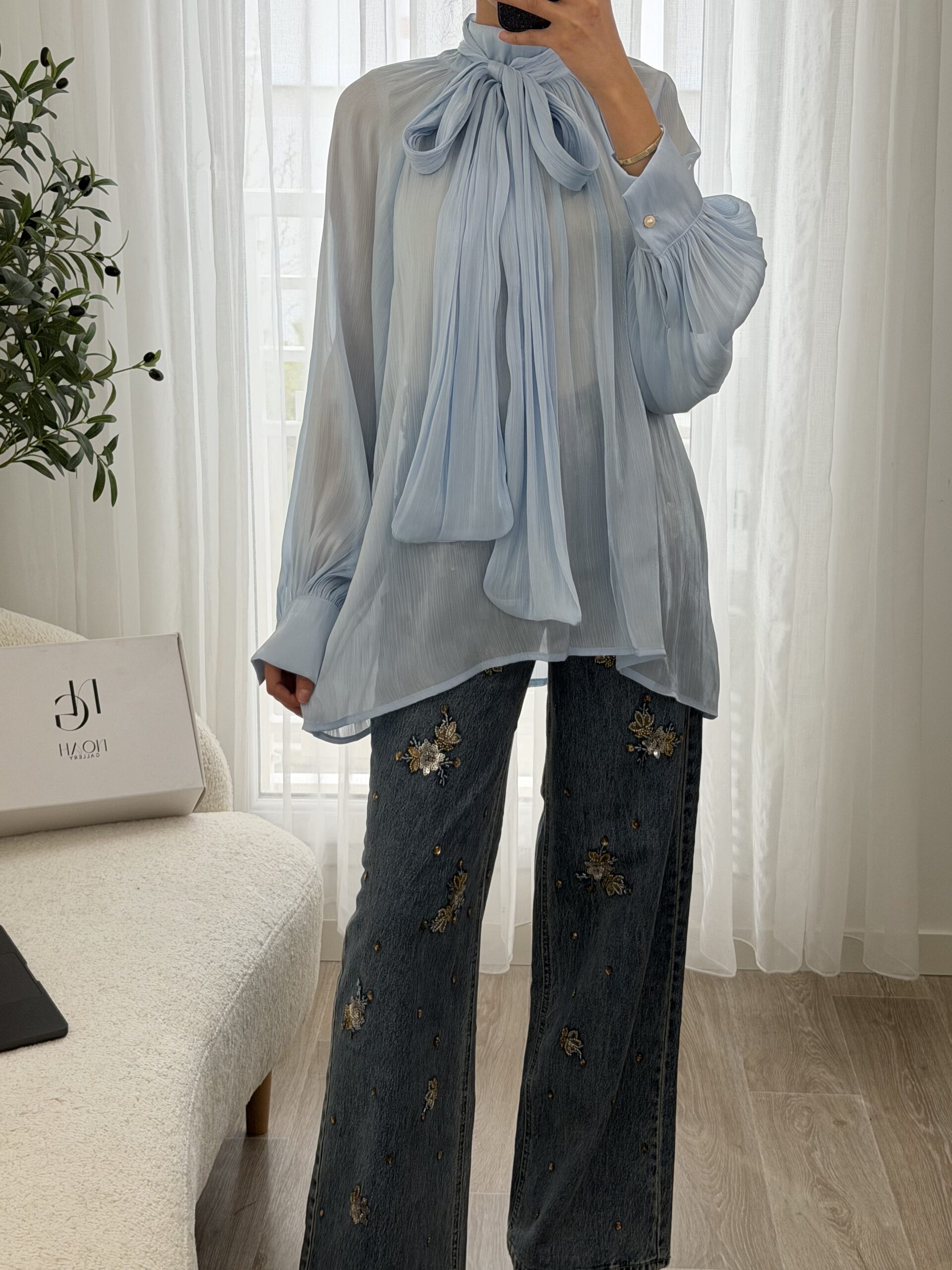 Blouse Élégance Céleste – Image 2