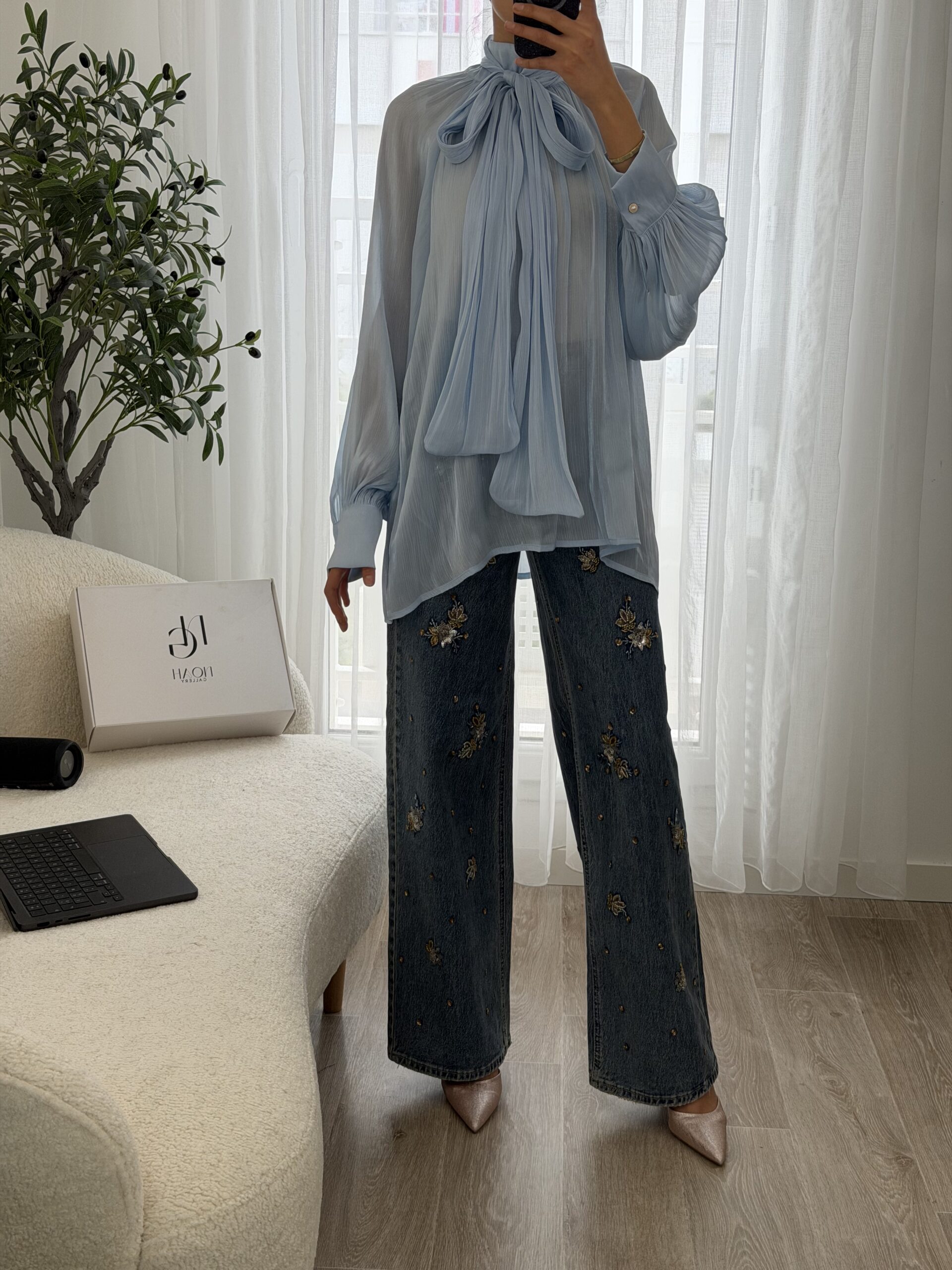 Blouse Élégance Céleste – Image 3