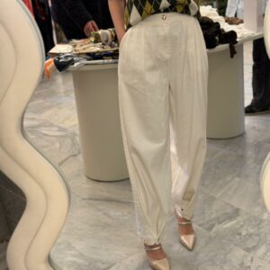 Pantalon Élégance Ivoire