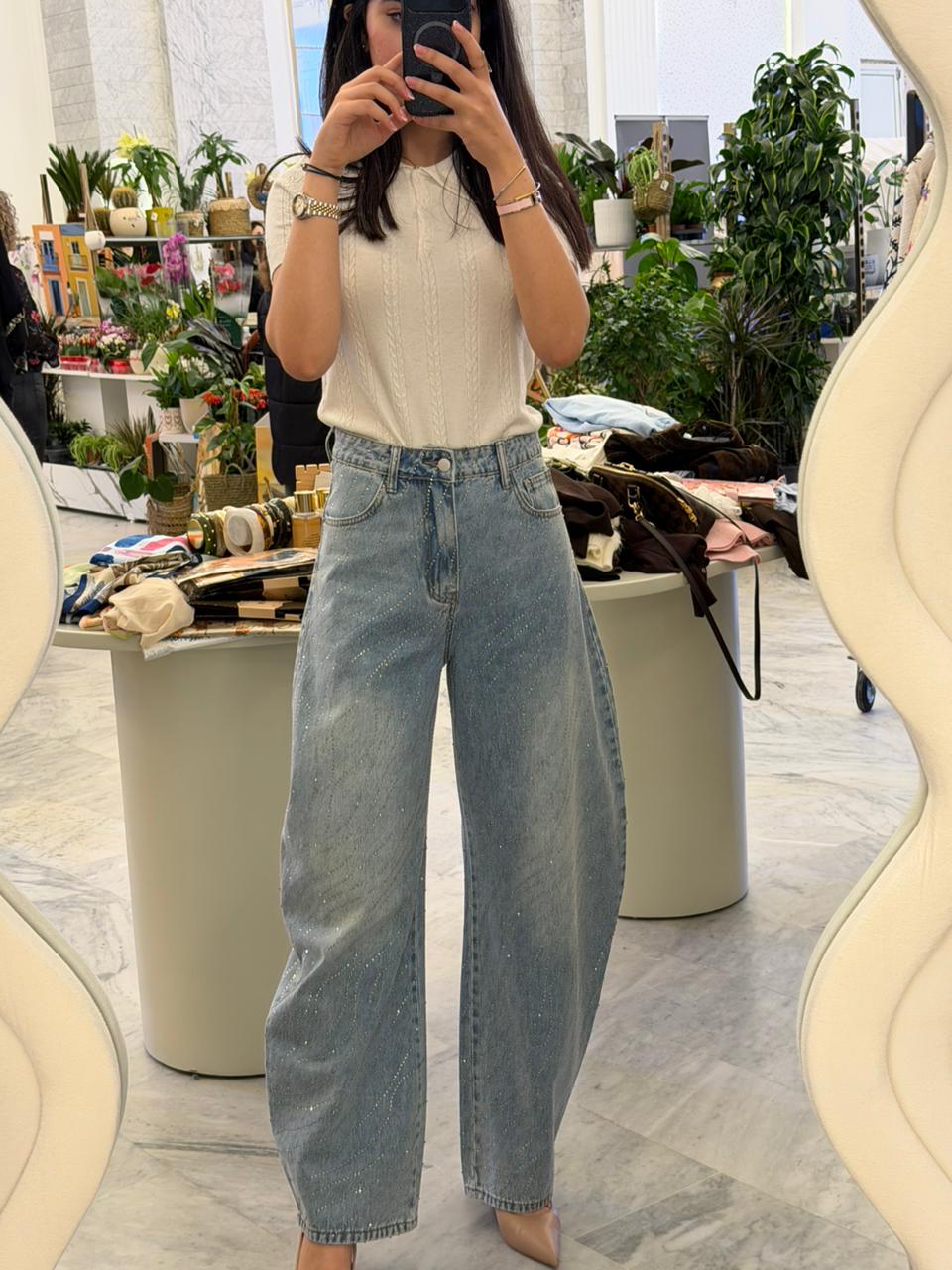 Jean Glam Wide