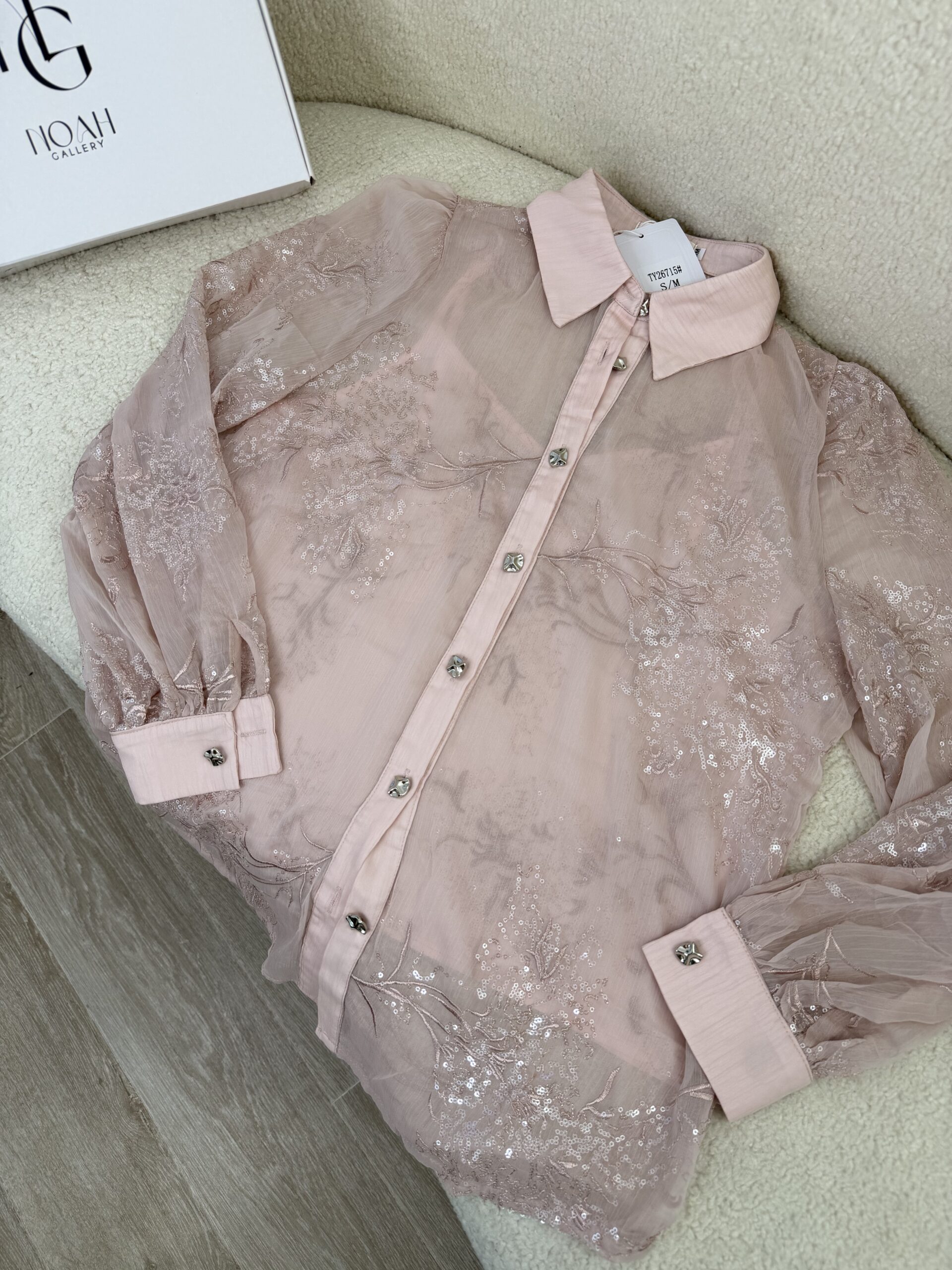 Chemise Élégance Rose – Image 3