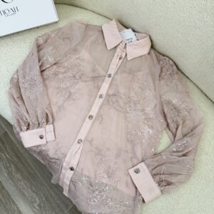 Chemise Élégance Rose