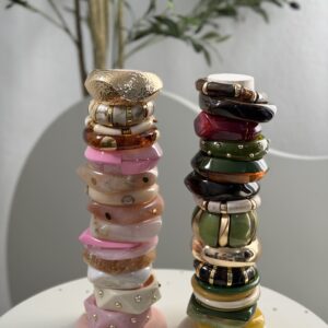 Bracelets Résine Élégance