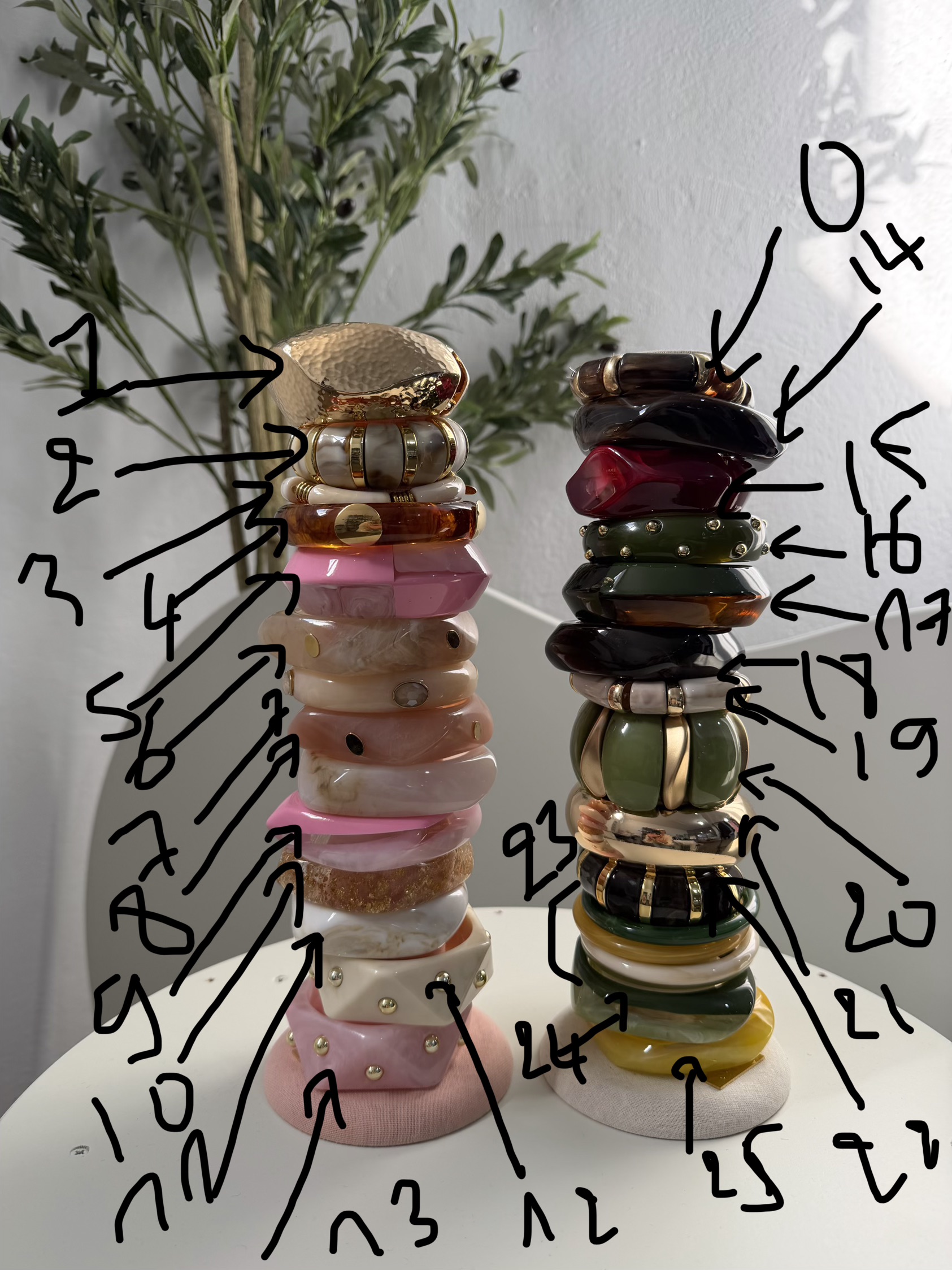 Bracelets Résine Élégance – Image 2
