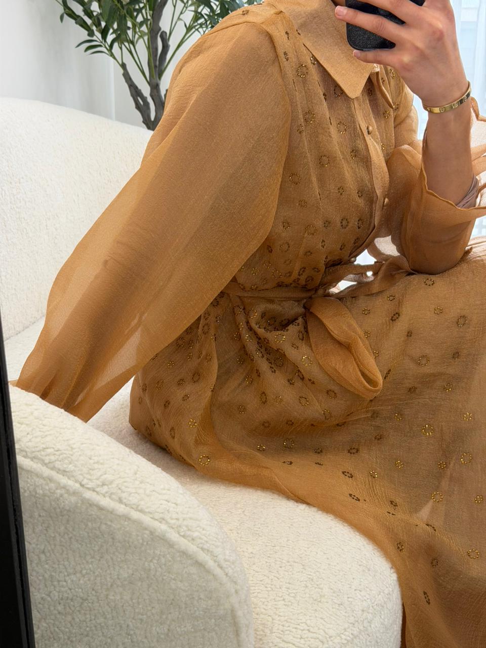 Robe Sable Élégant – Image 5