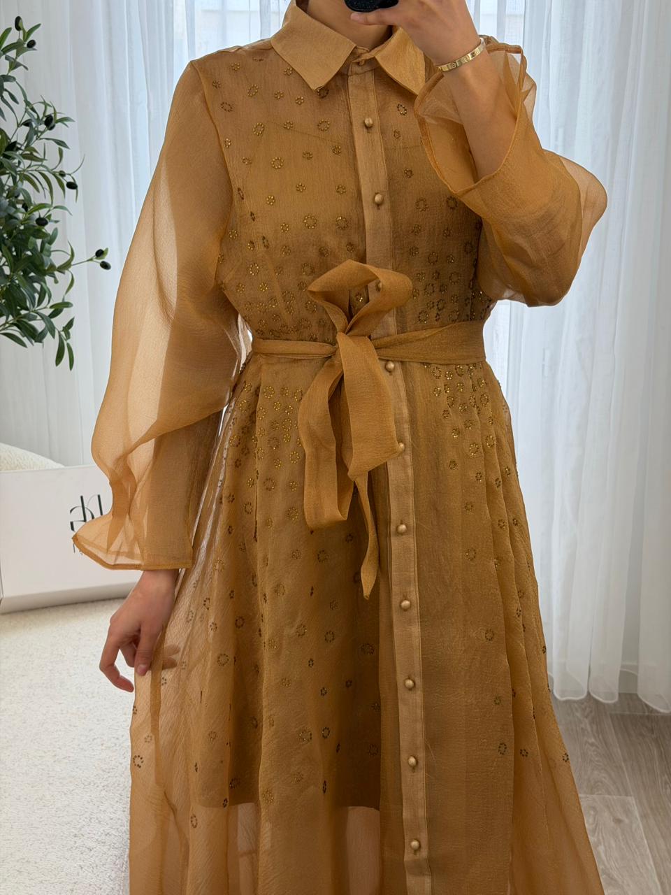 Robe Sable Élégant – Image 2