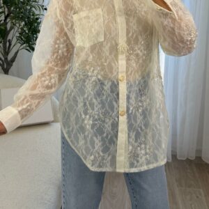 Chemise White Glam