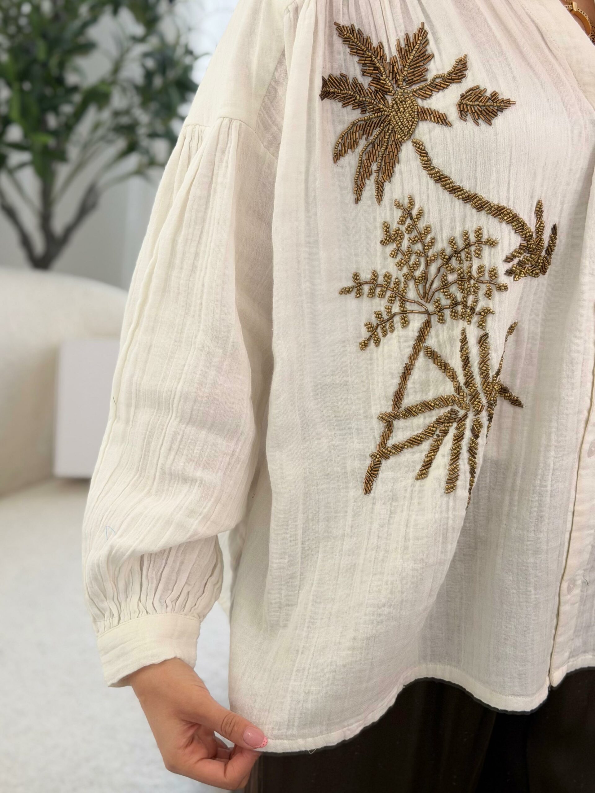 Chemise Golden Palm – Image 11