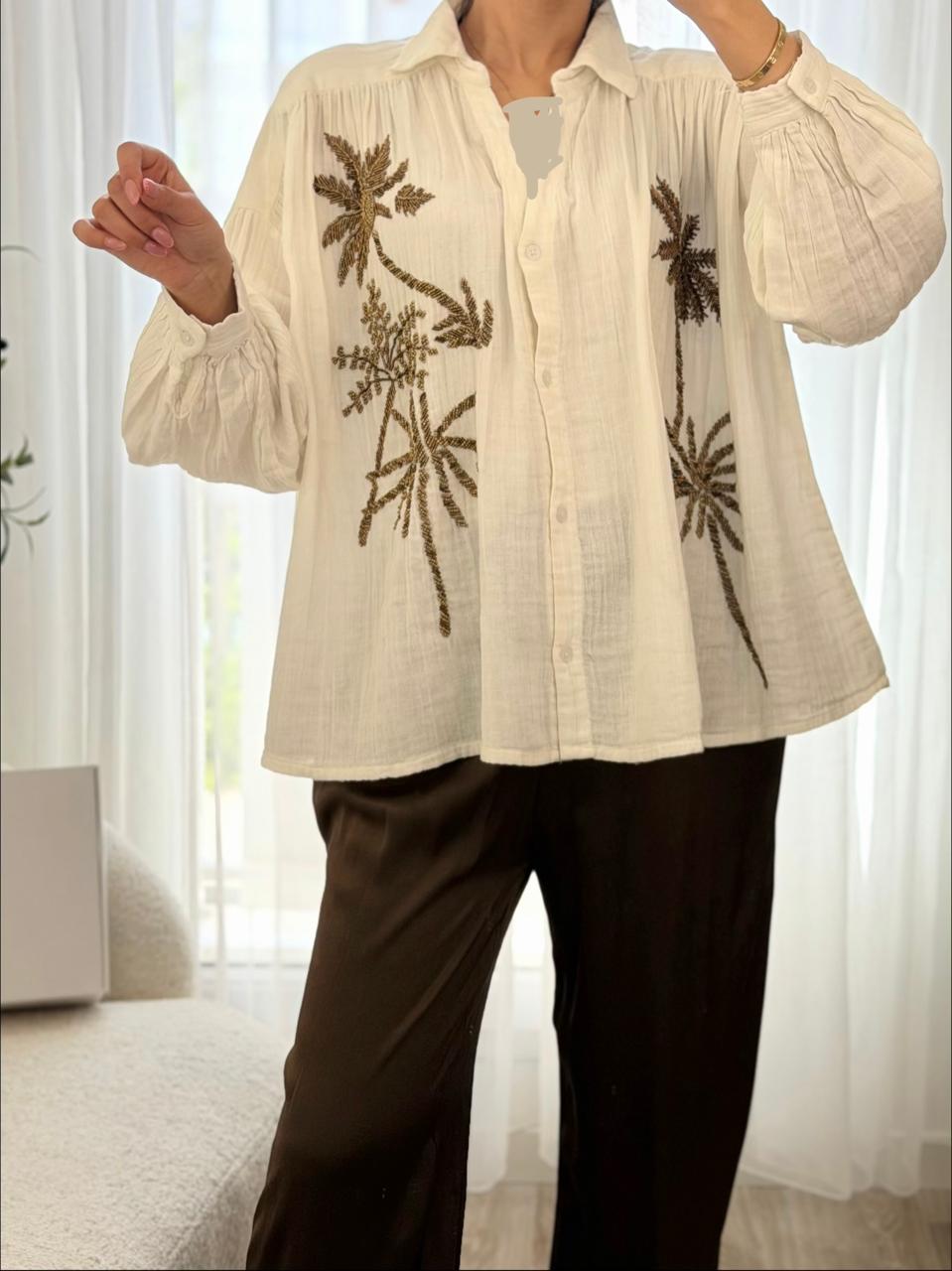 Chemise Golden Palm – Image 7