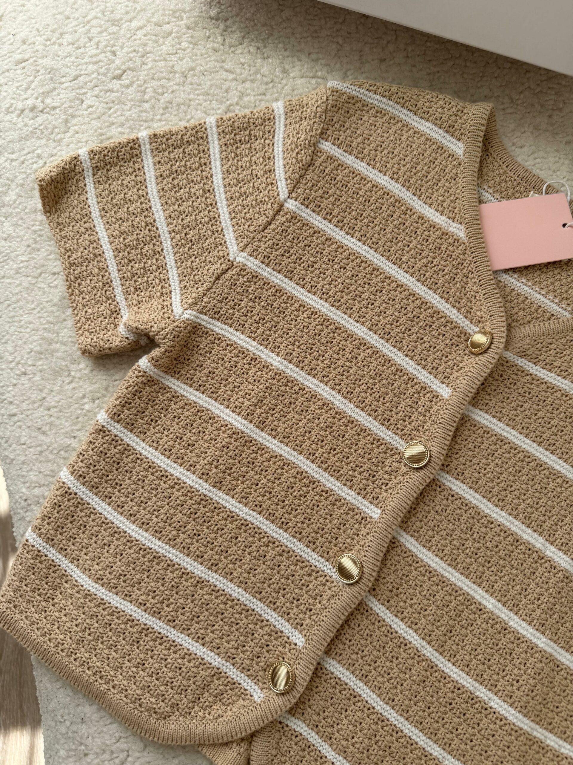 Pull Beige Éclat – Image 6
